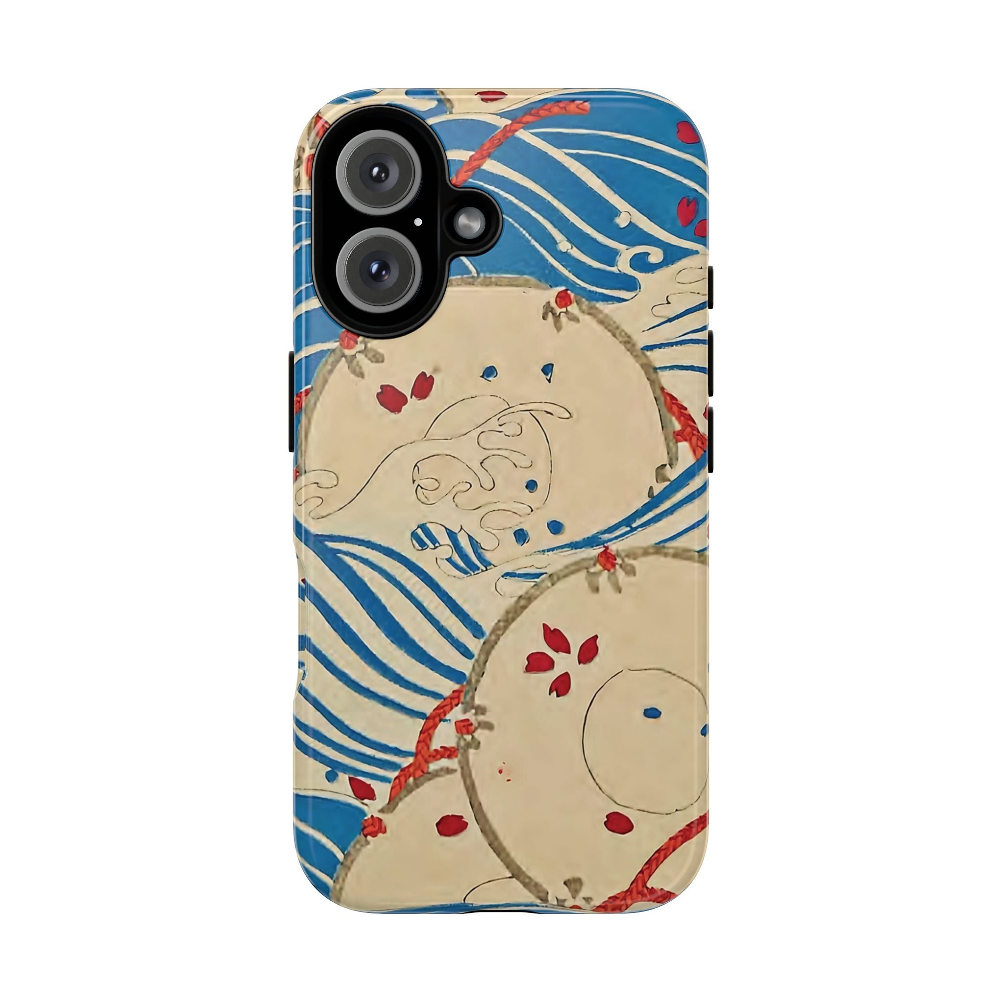 Wave Print Phone Case