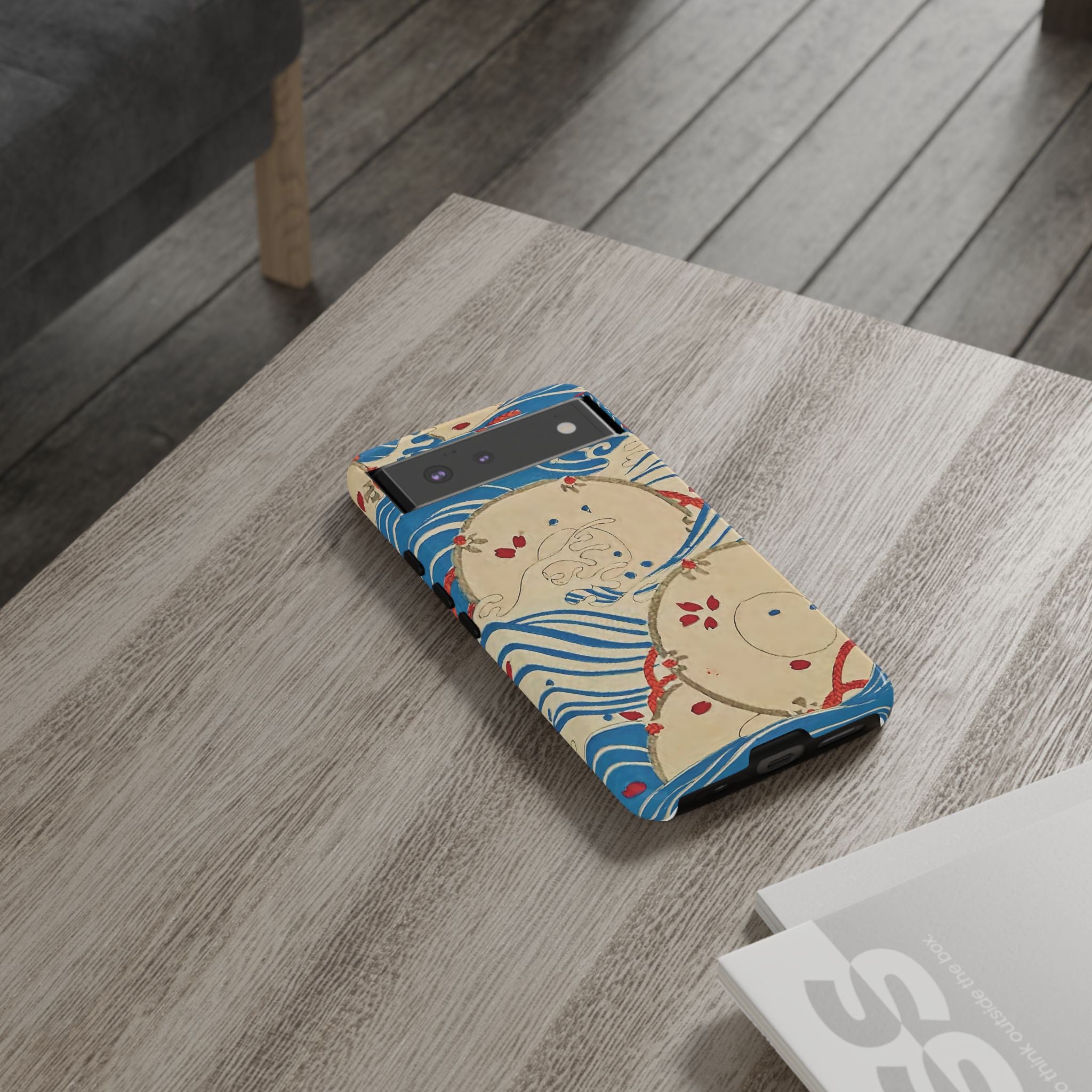 Wave Print Phone Case