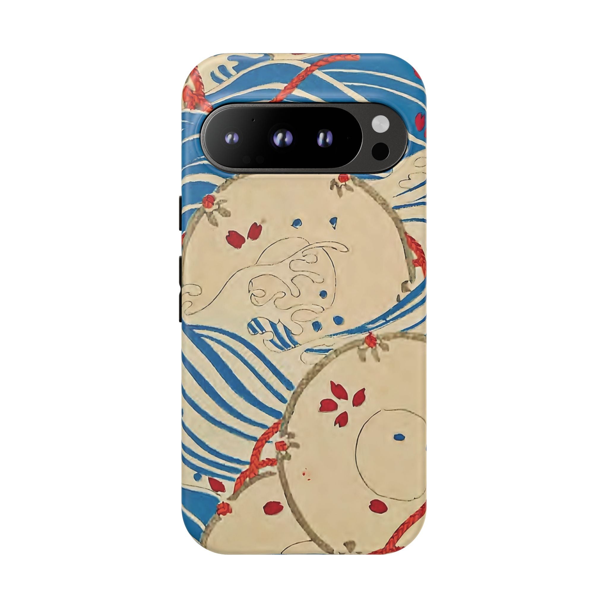 Wave Print Phone Case