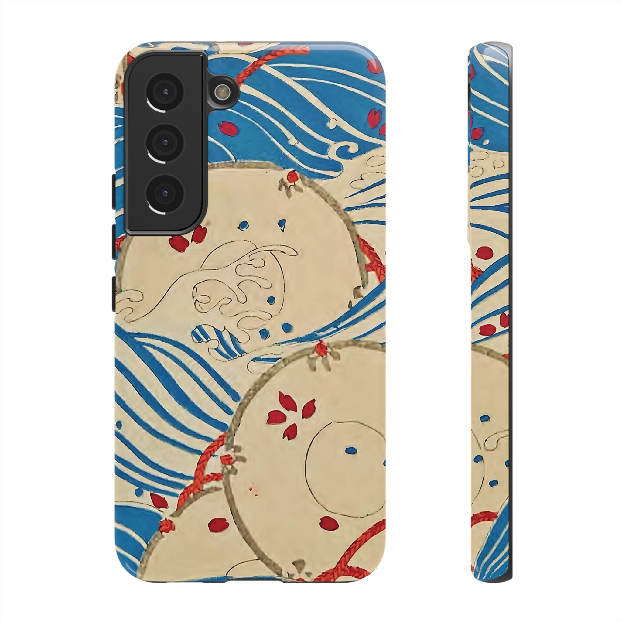 Wave Print Phone Case