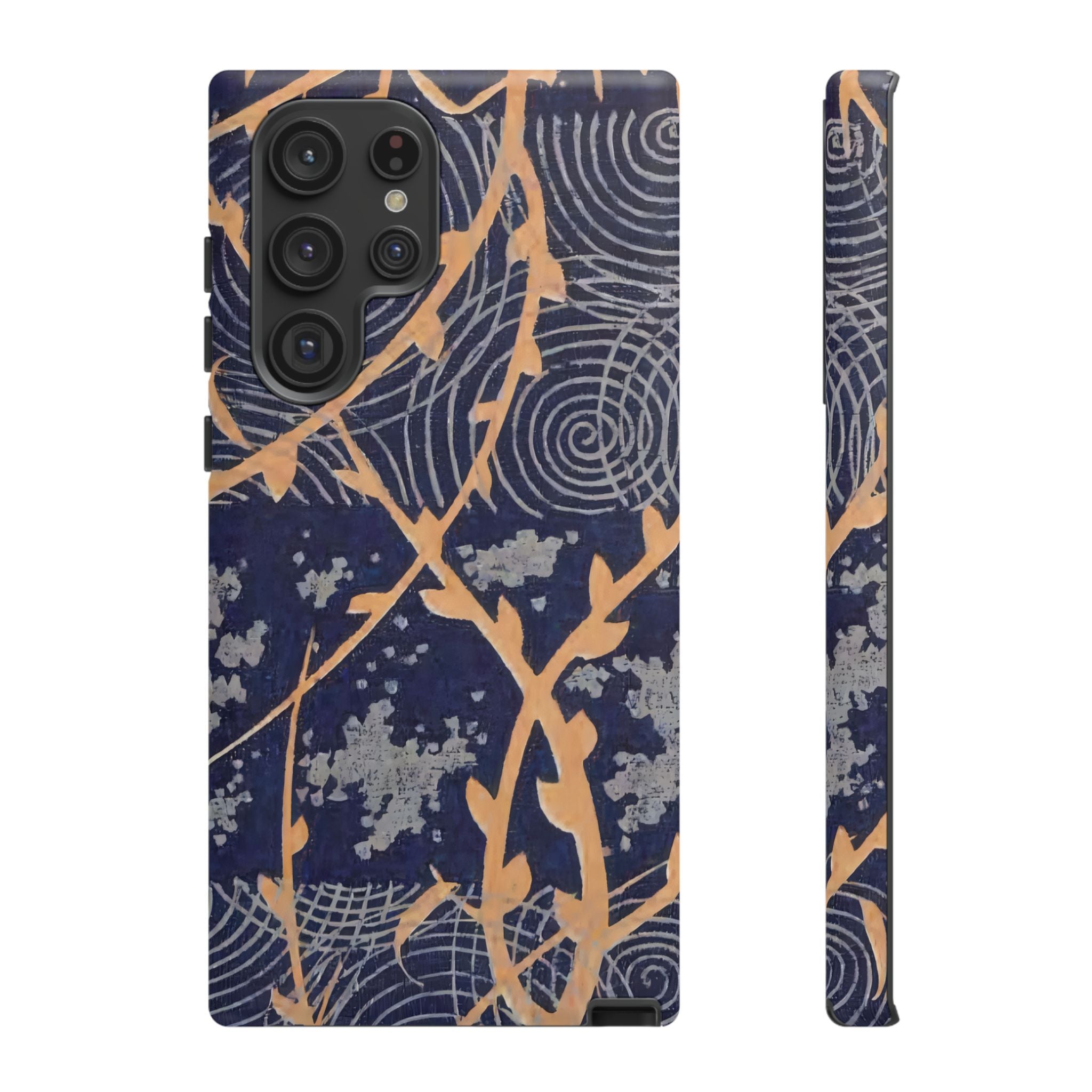 Spiral Print Phone Case