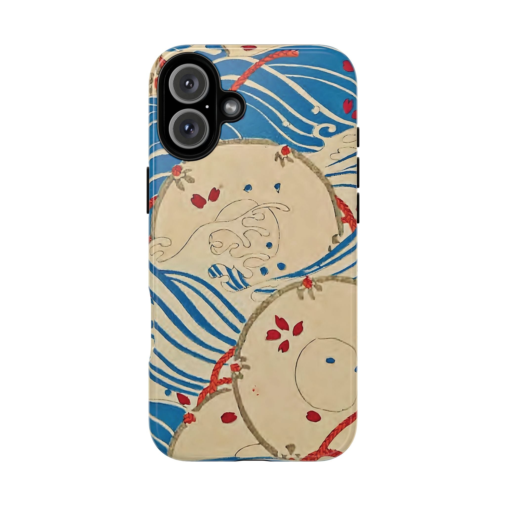 Wave Print Phone Case