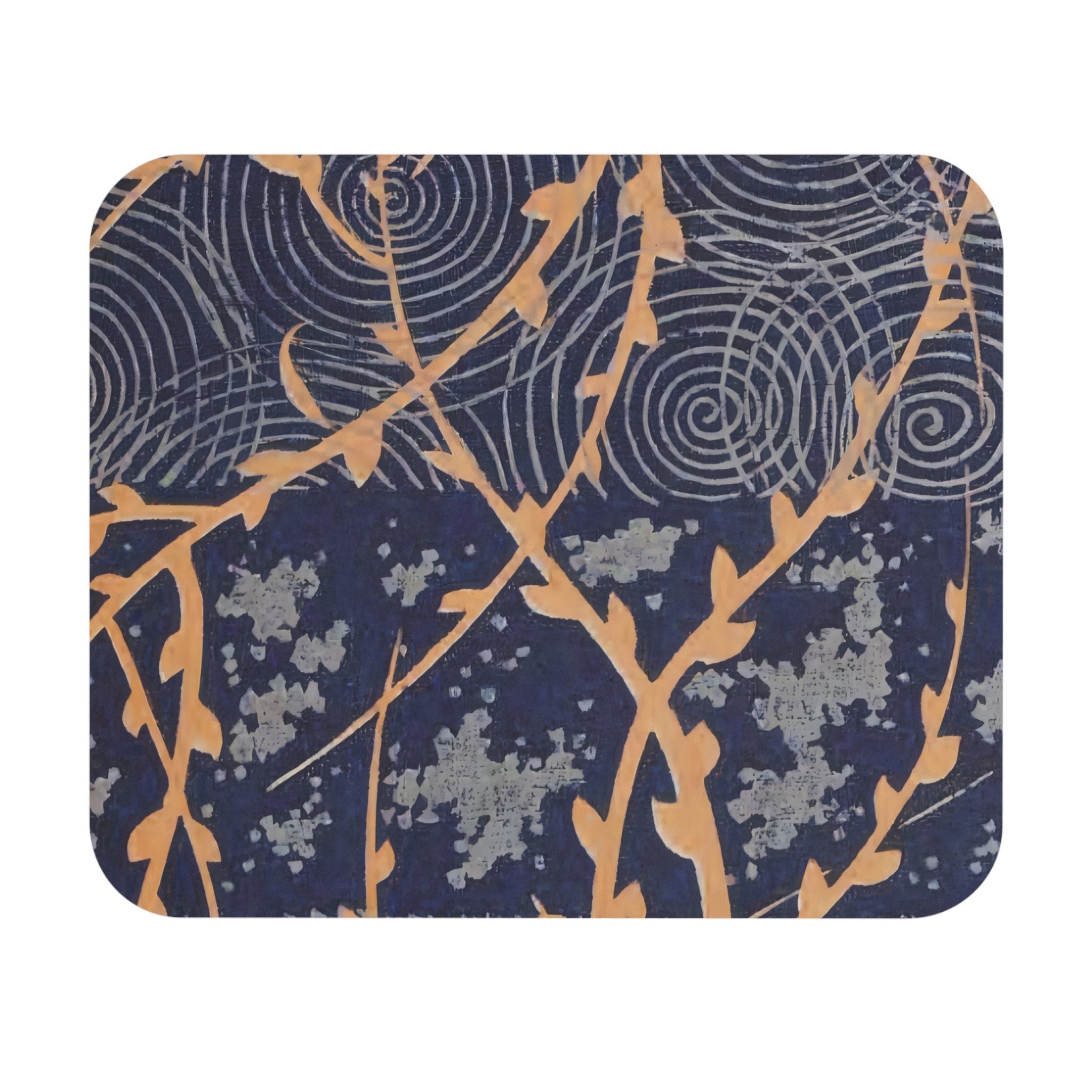 Spiral Print Mouse Pad