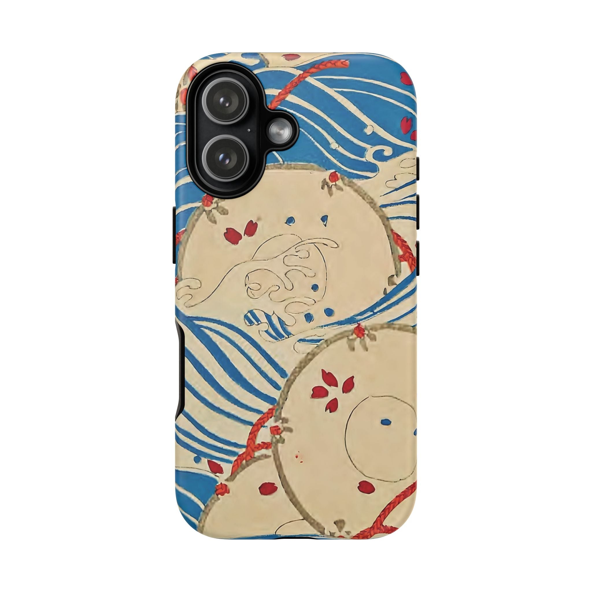 Wave Print Phone Case