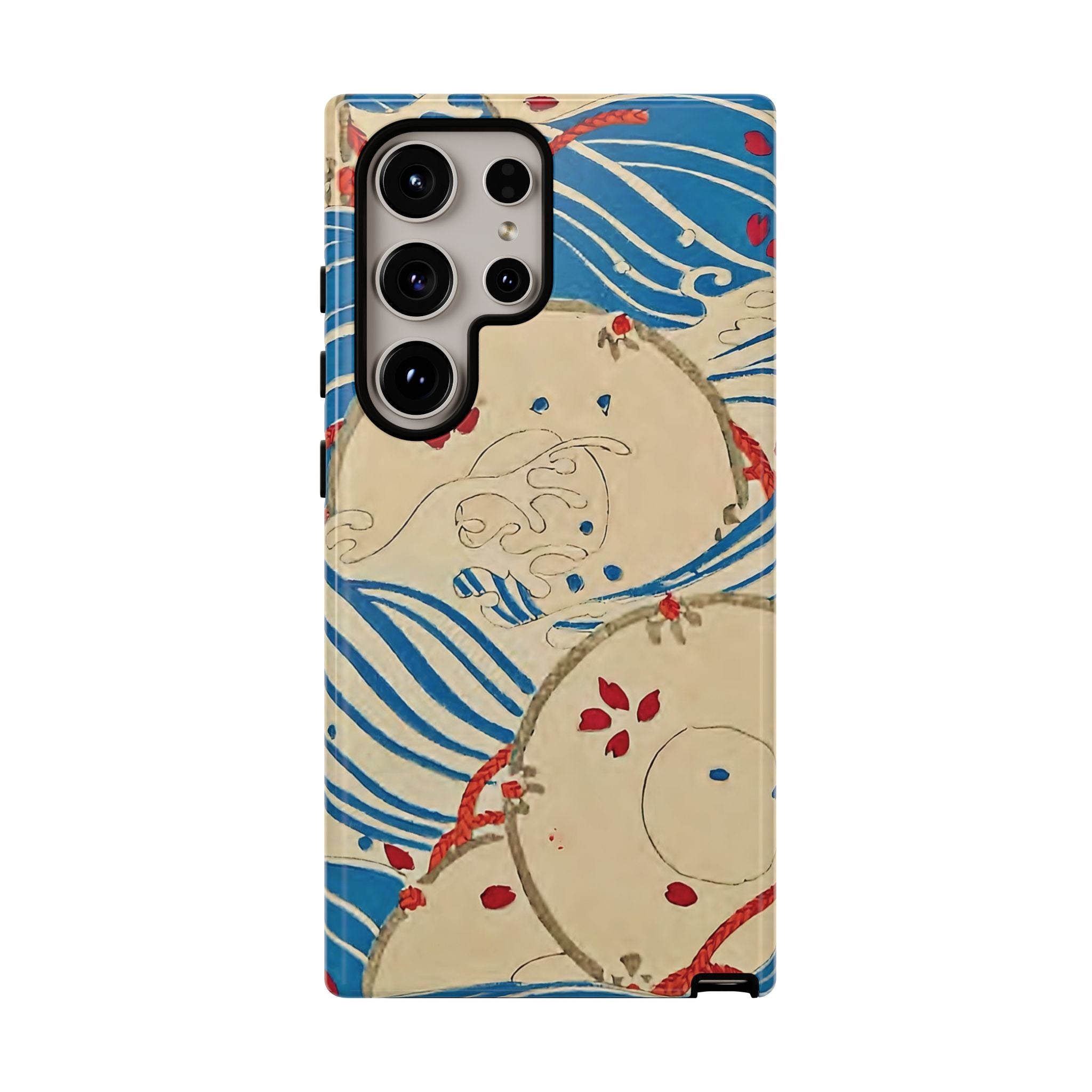 Wave Print Phone Case