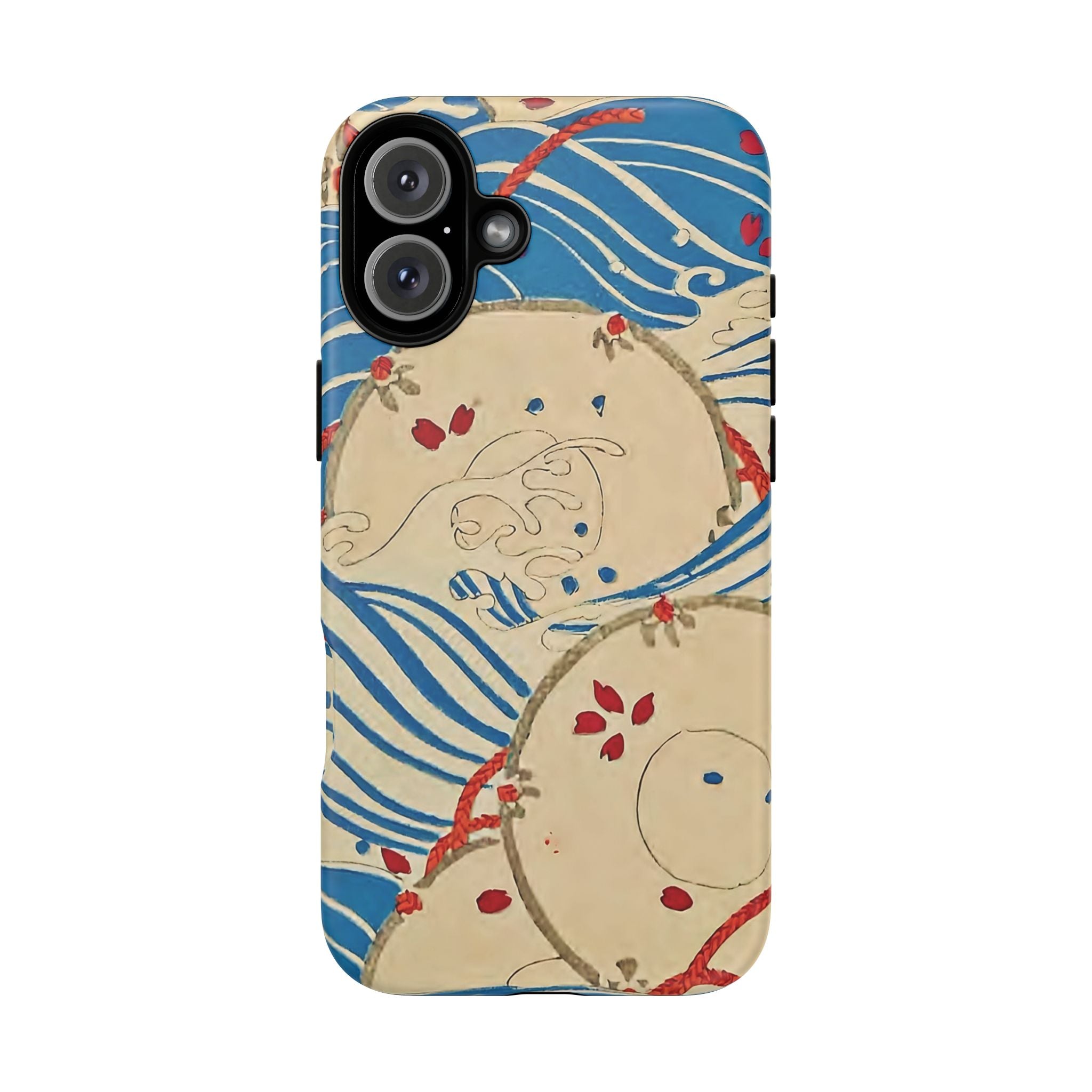 Wave Print Phone Case