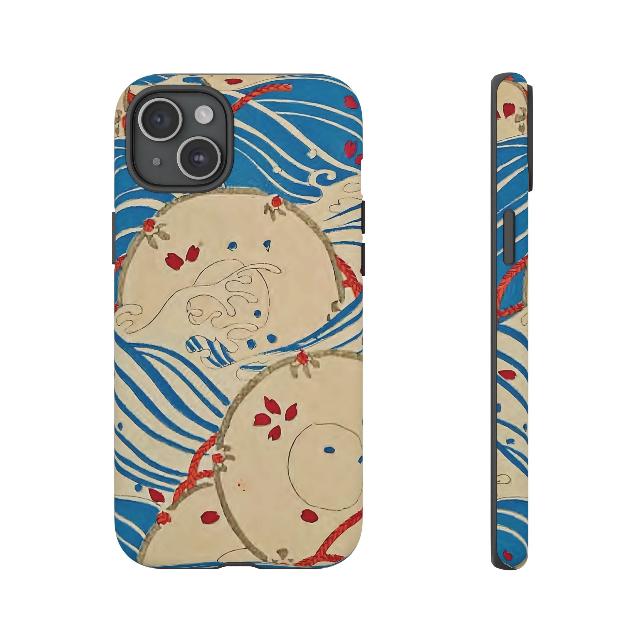 Wave Print Phone Case