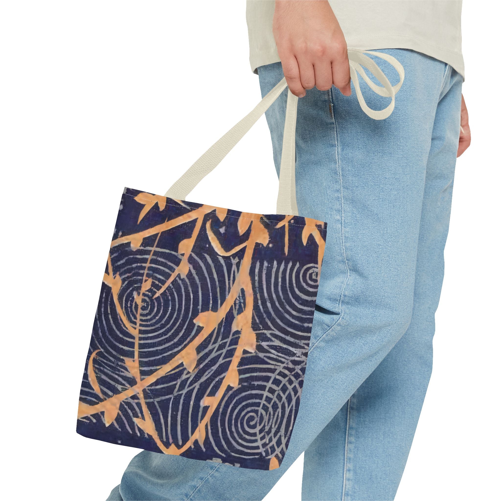 Spiral Print Tote