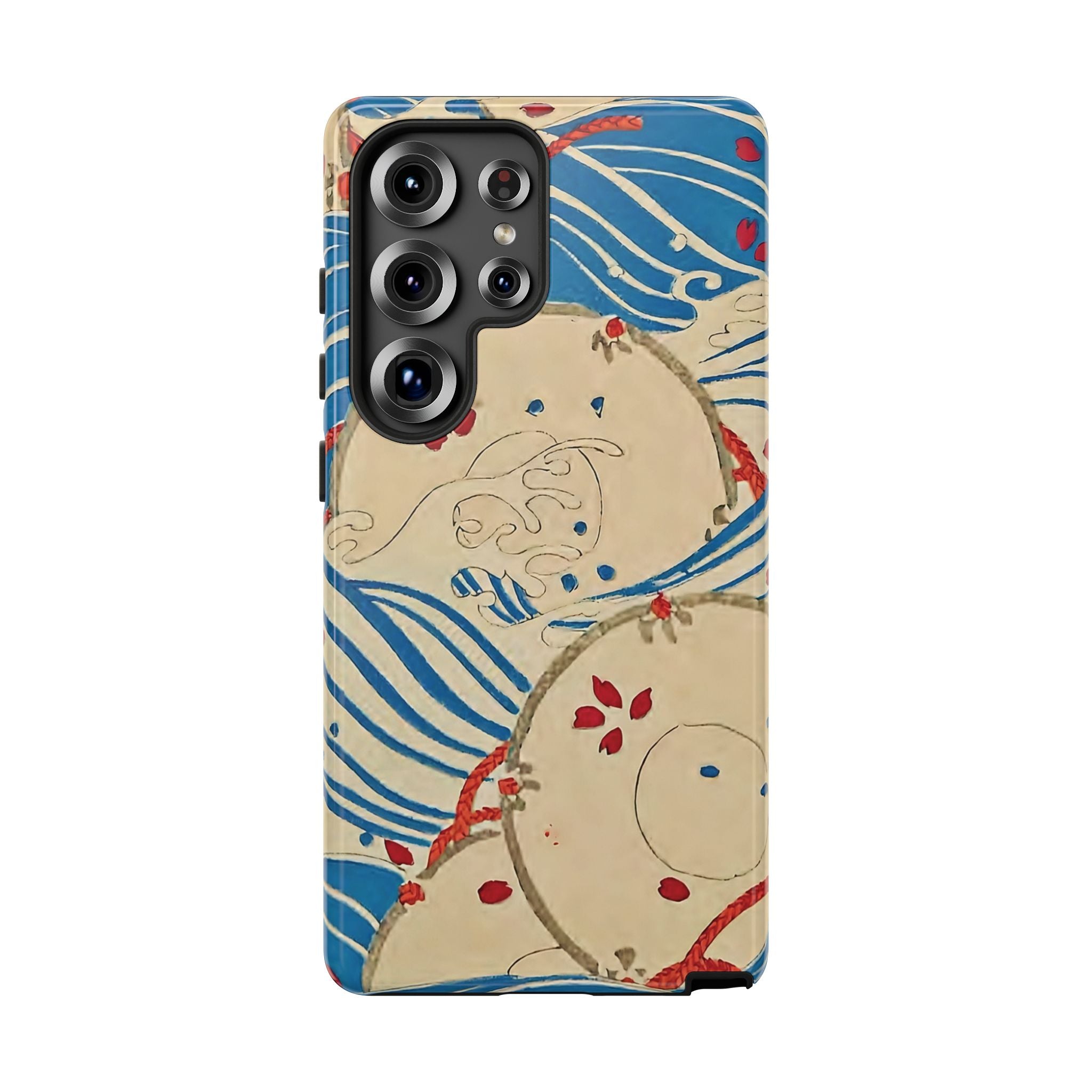 Wave Print Phone Case