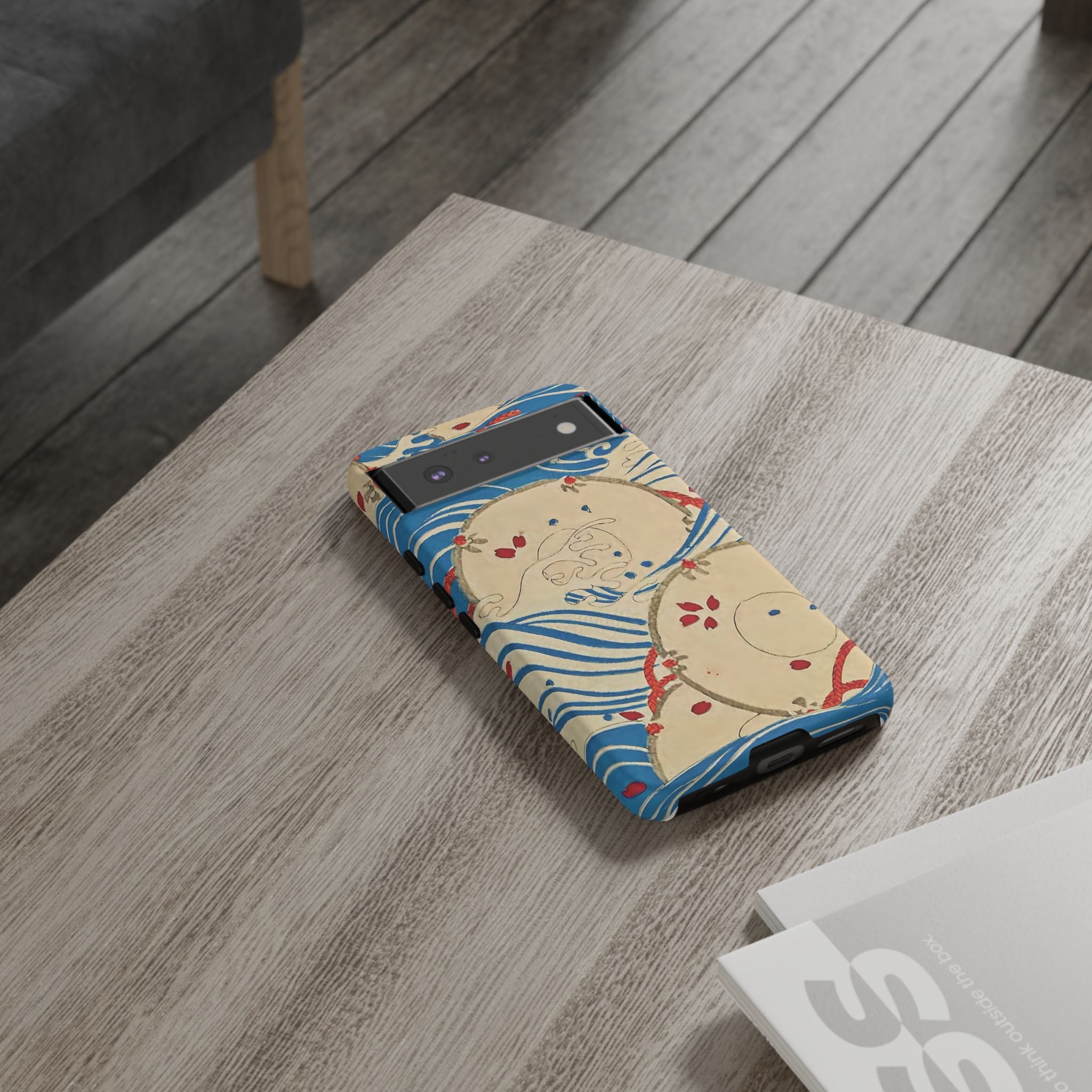Wave Print Phone Case