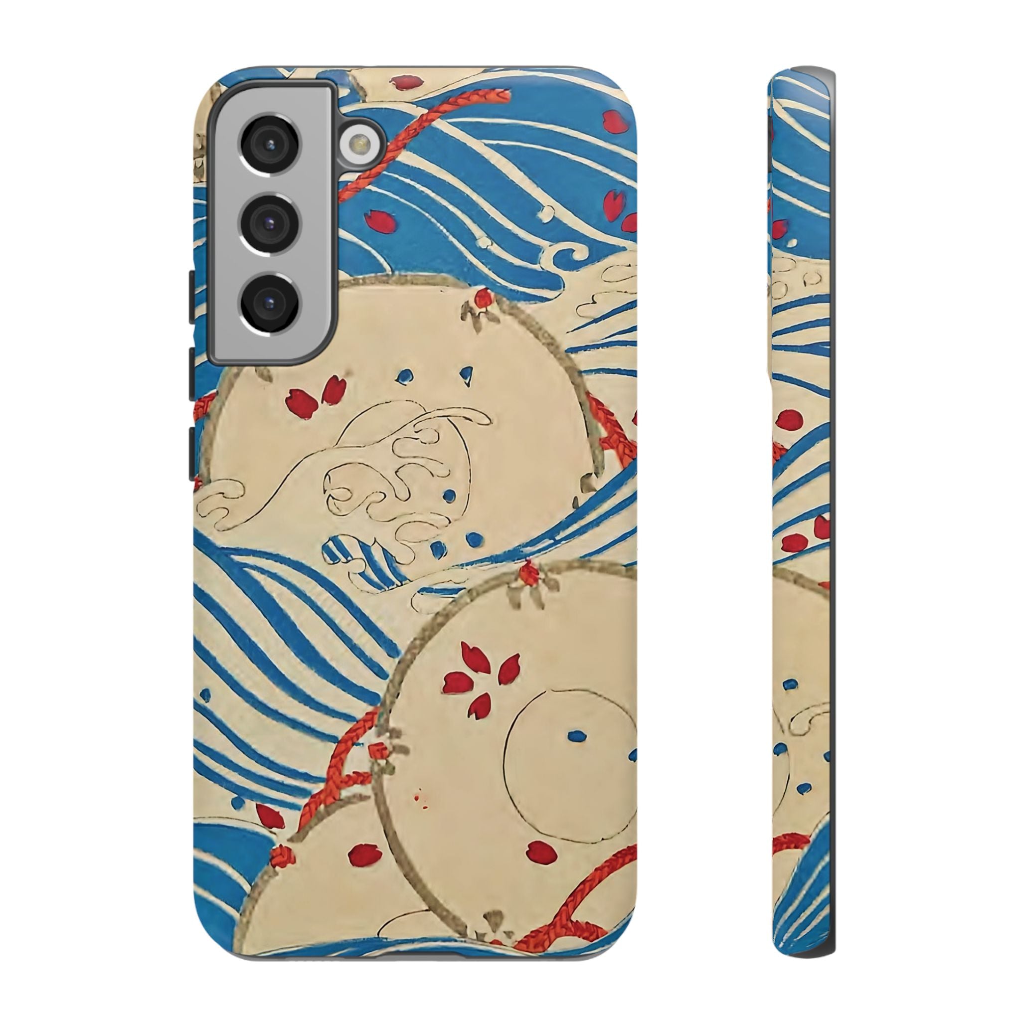 Wave Print Phone Case