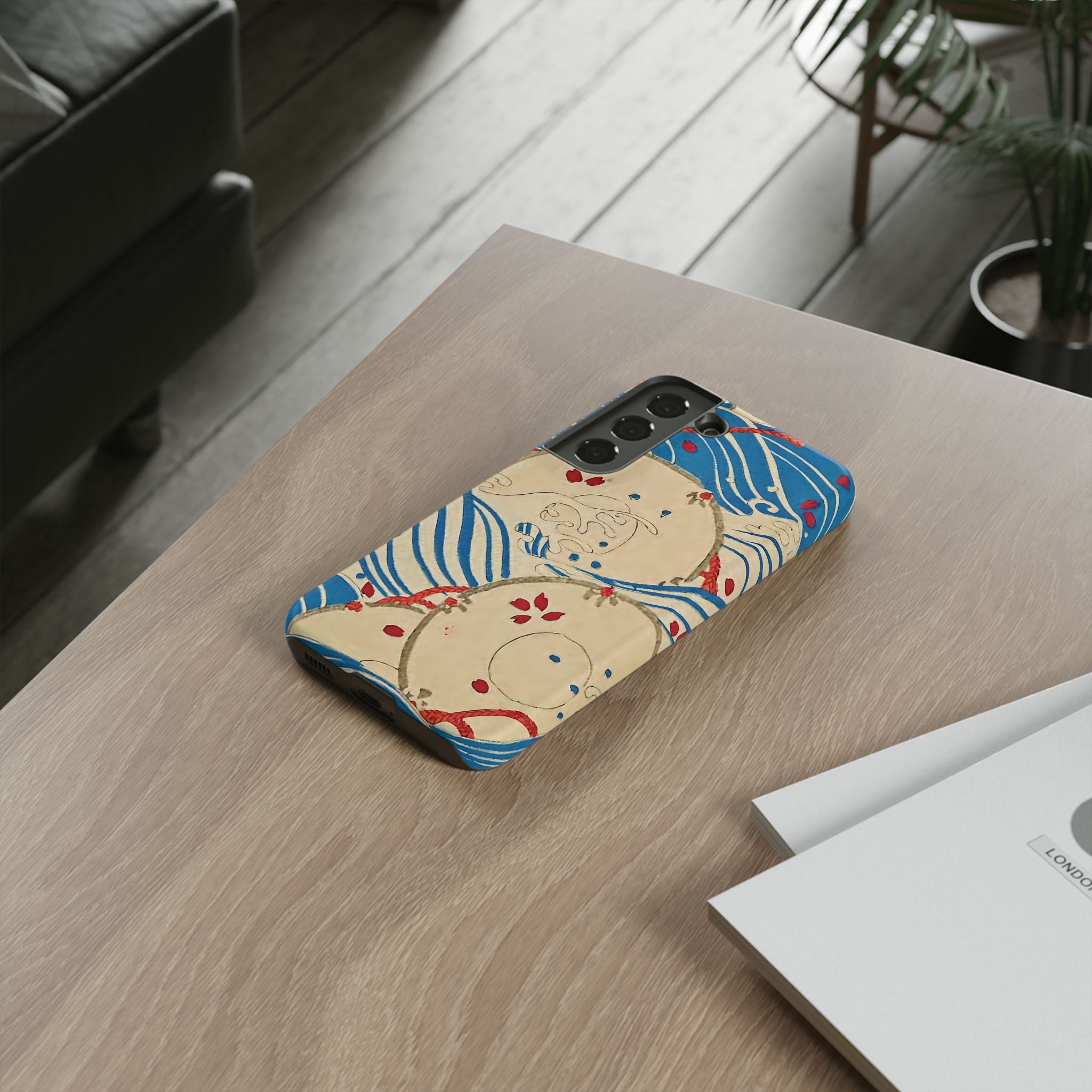 Wave Print Phone Case