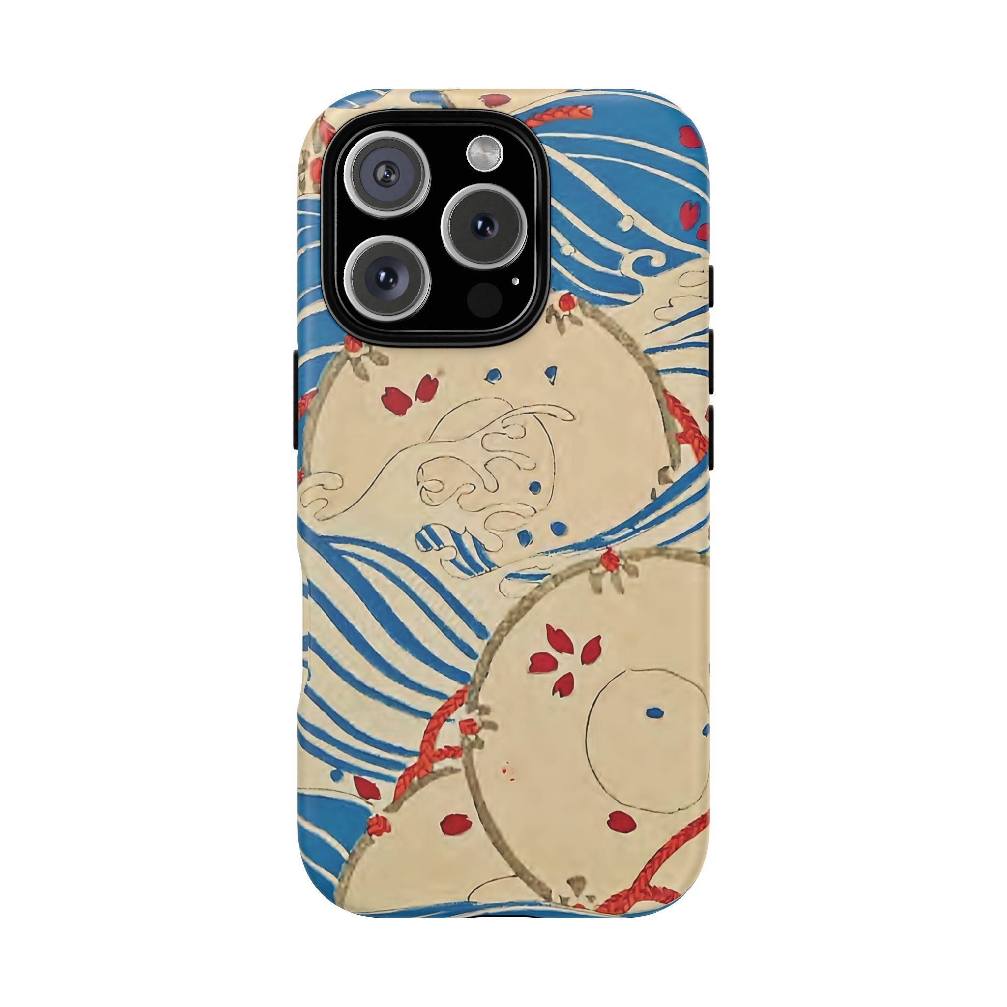 Wave Print Phone Case