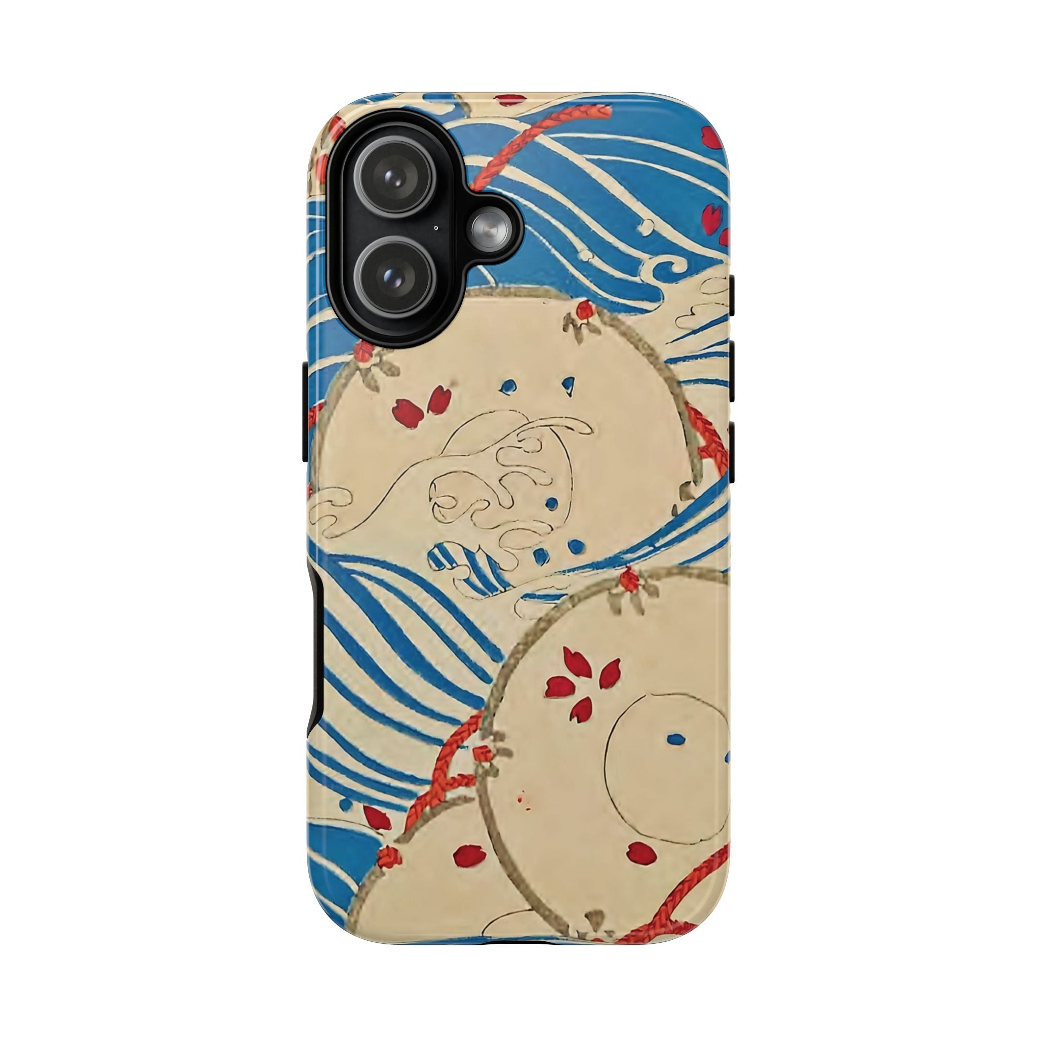 Wave Print Phone Case