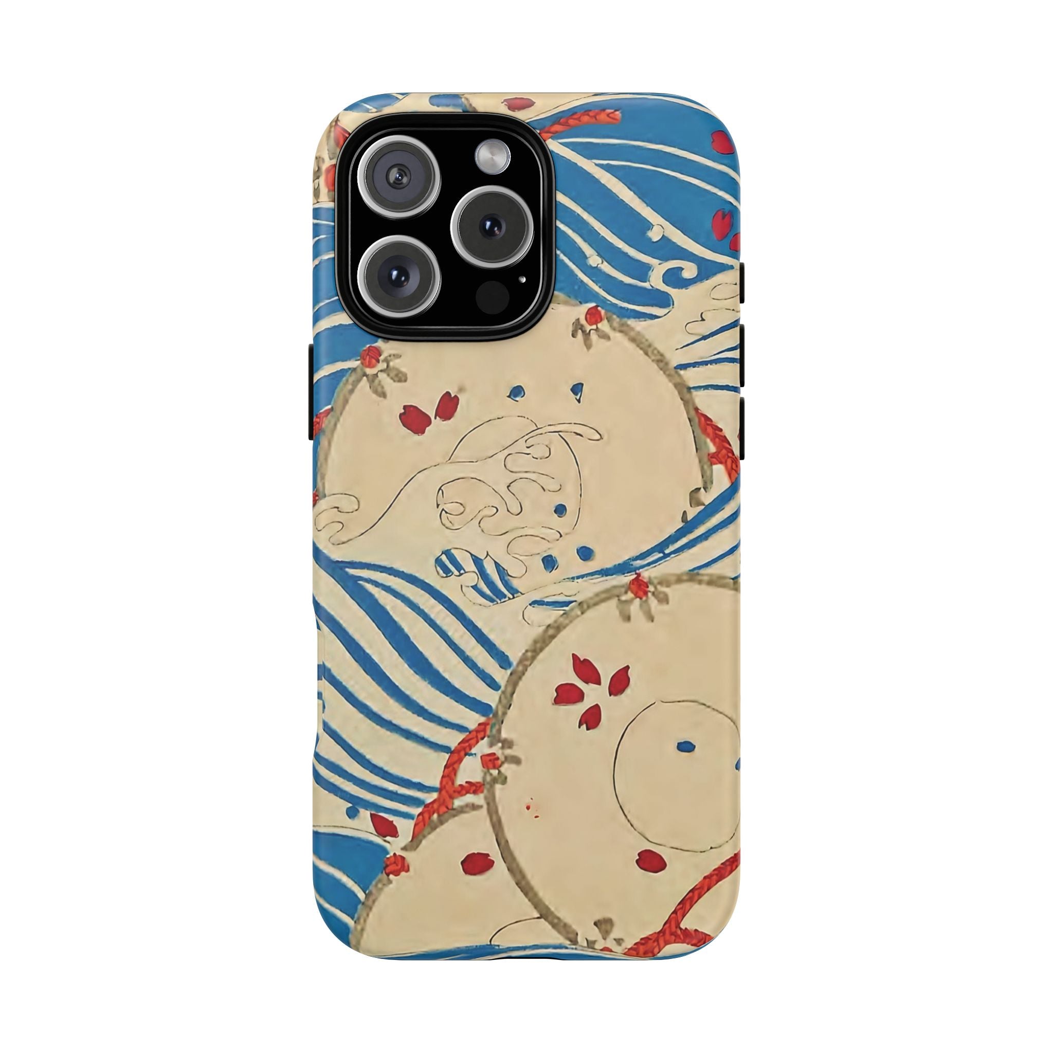 Wave Print Phone Case