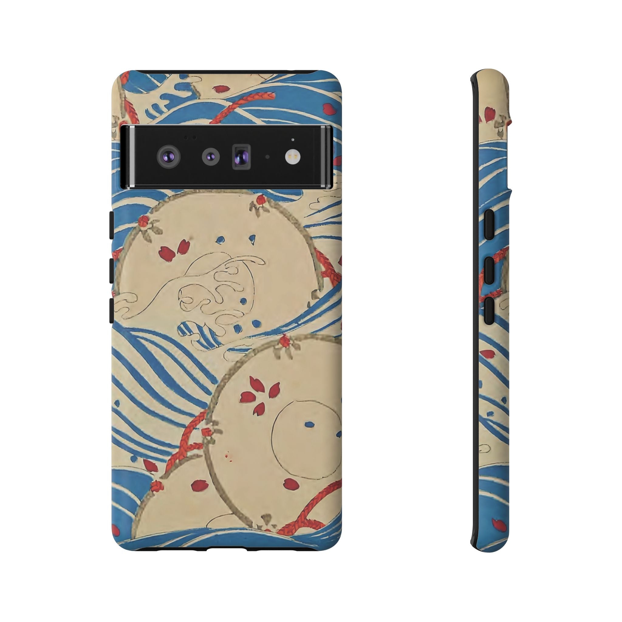Wave Print Phone Case
