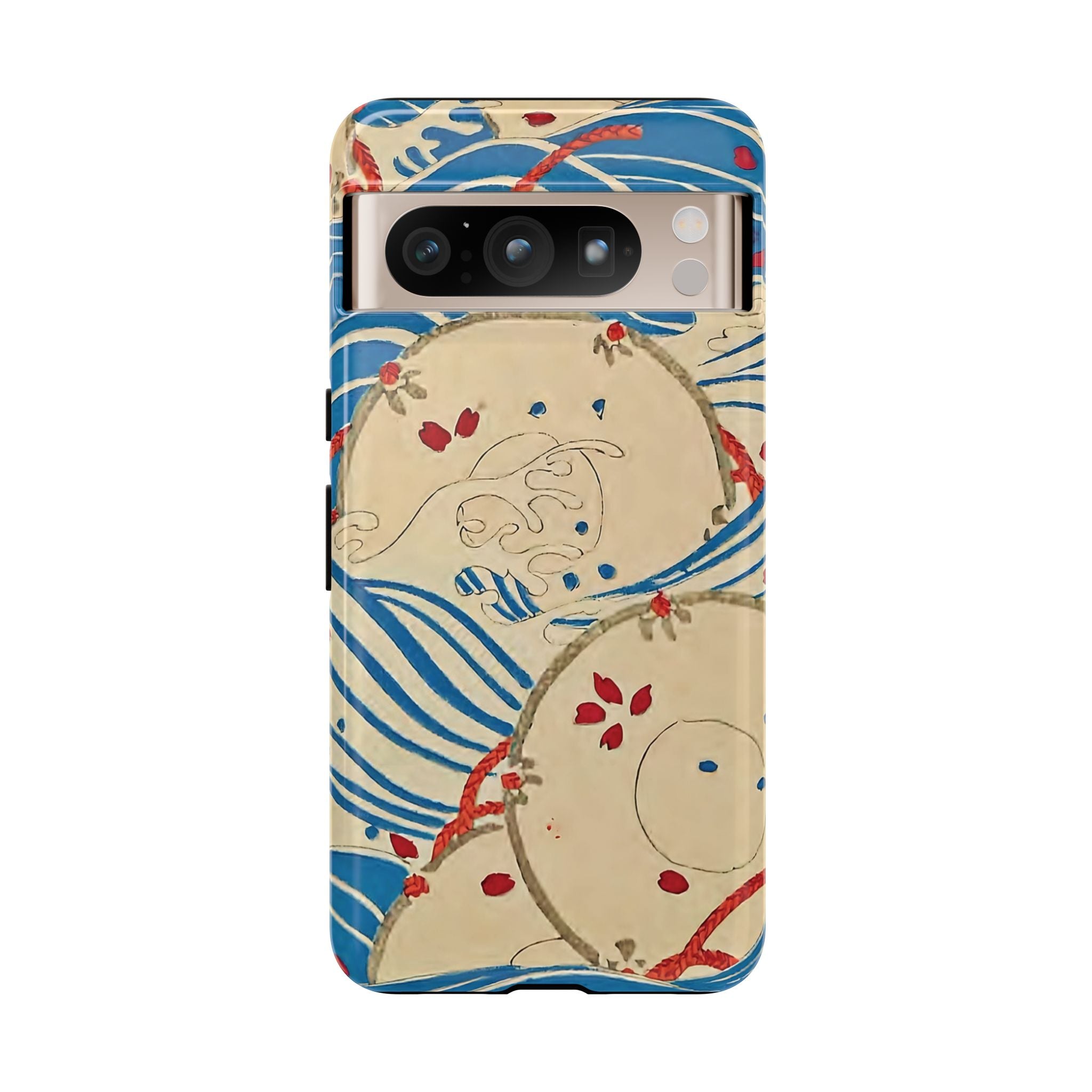Wave Print Phone Case