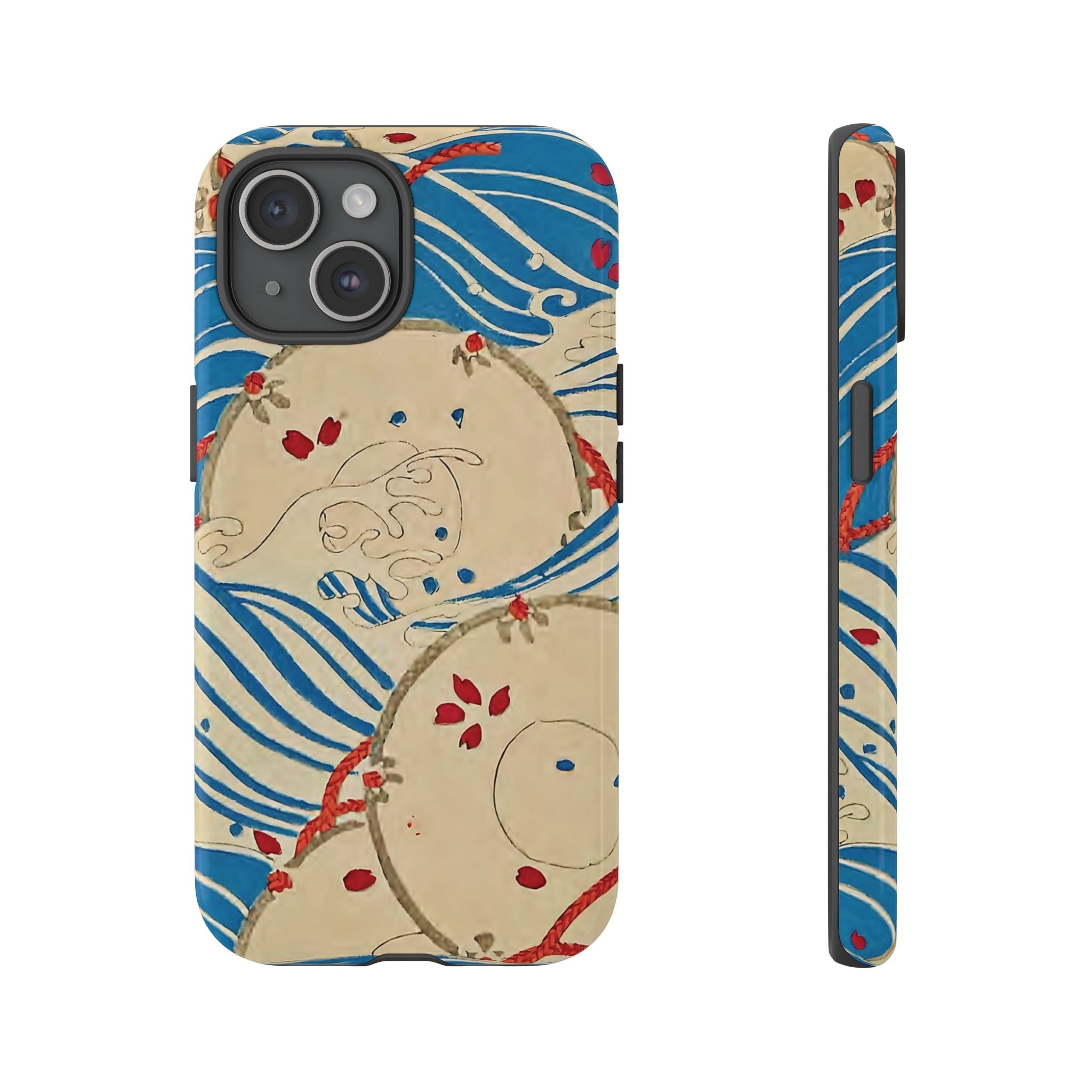 Wave Print Phone Case