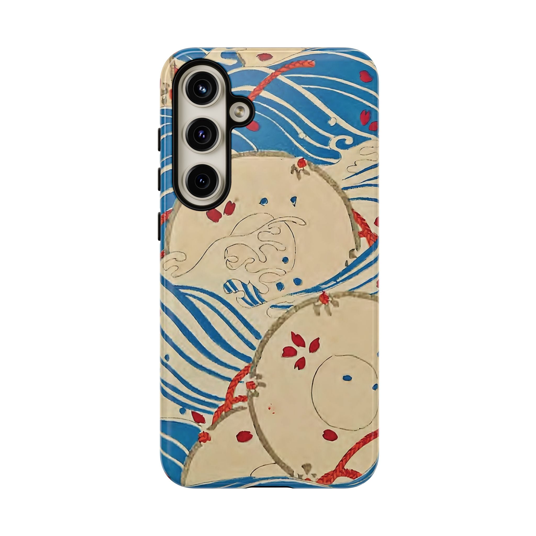 Wave Print Phone Case