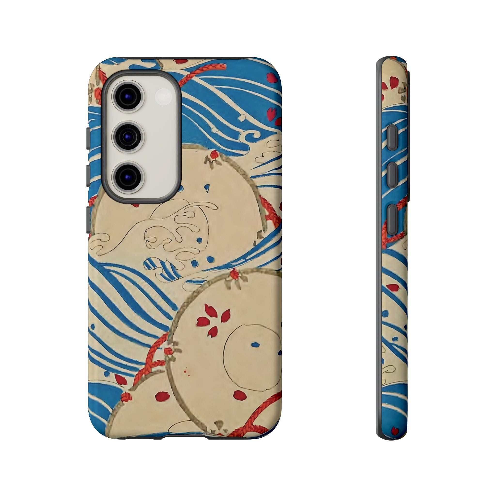 Wave Print Phone Case