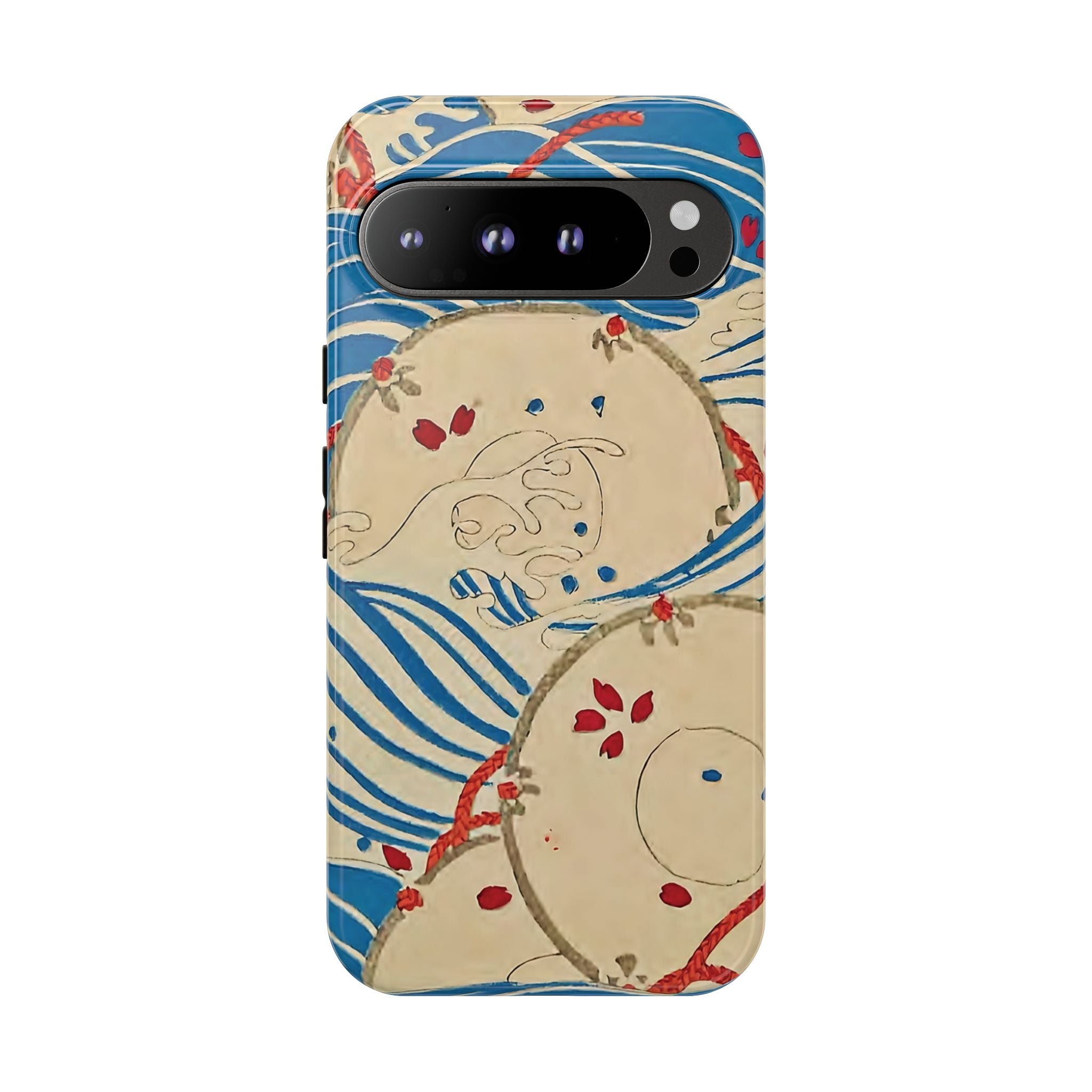 Wave Print Phone Case