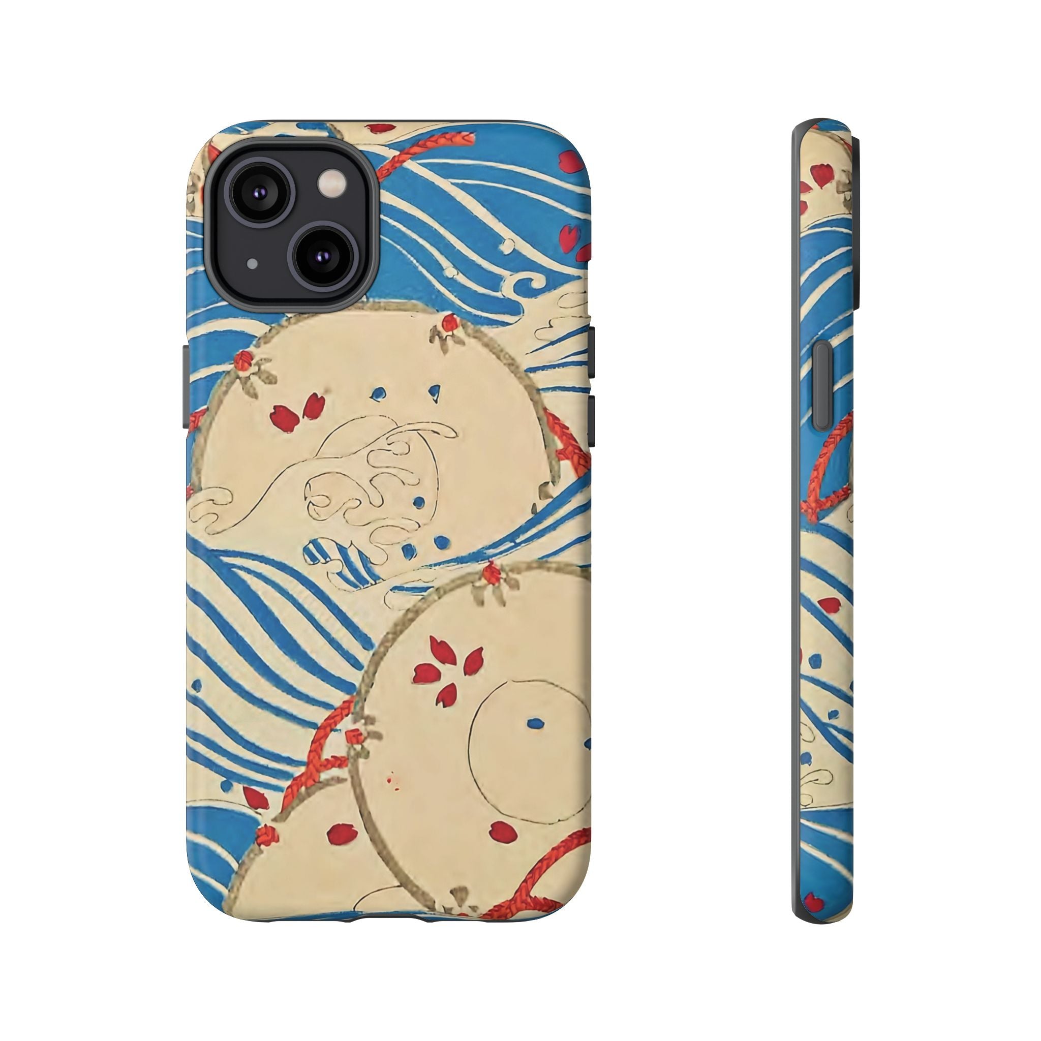 Wave Print Phone Case