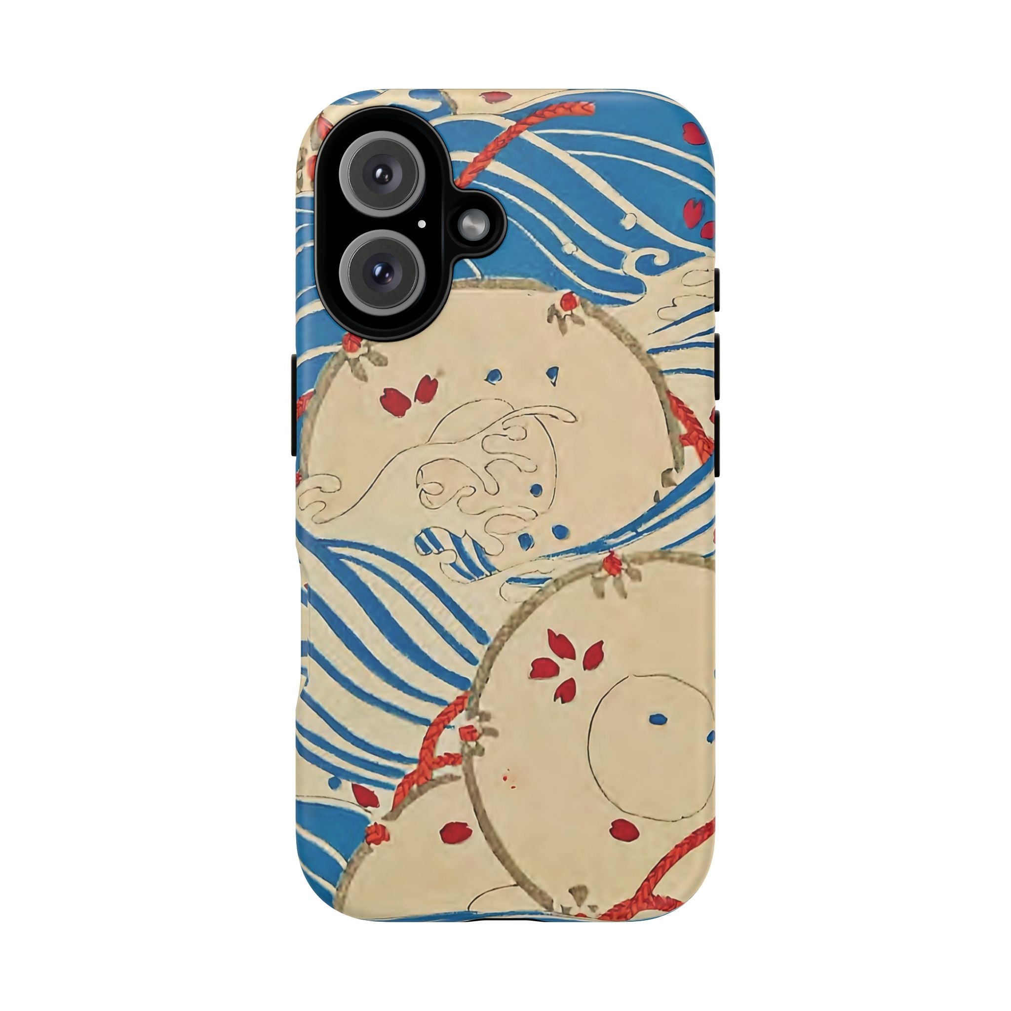 Wave Print Phone Case