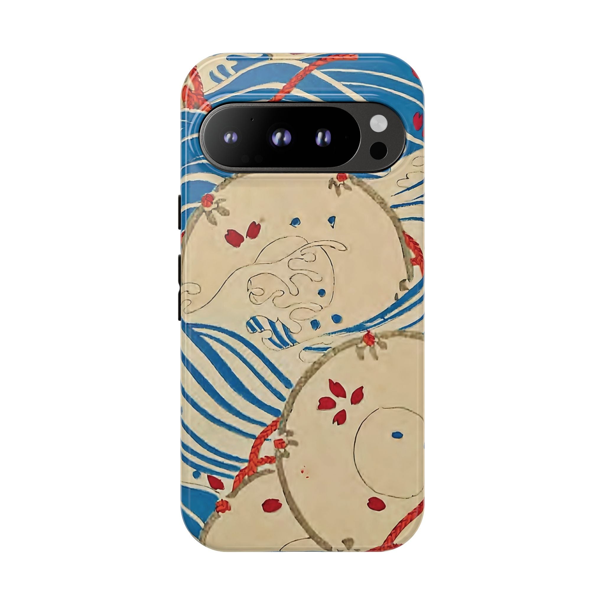 Wave Print Phone Case