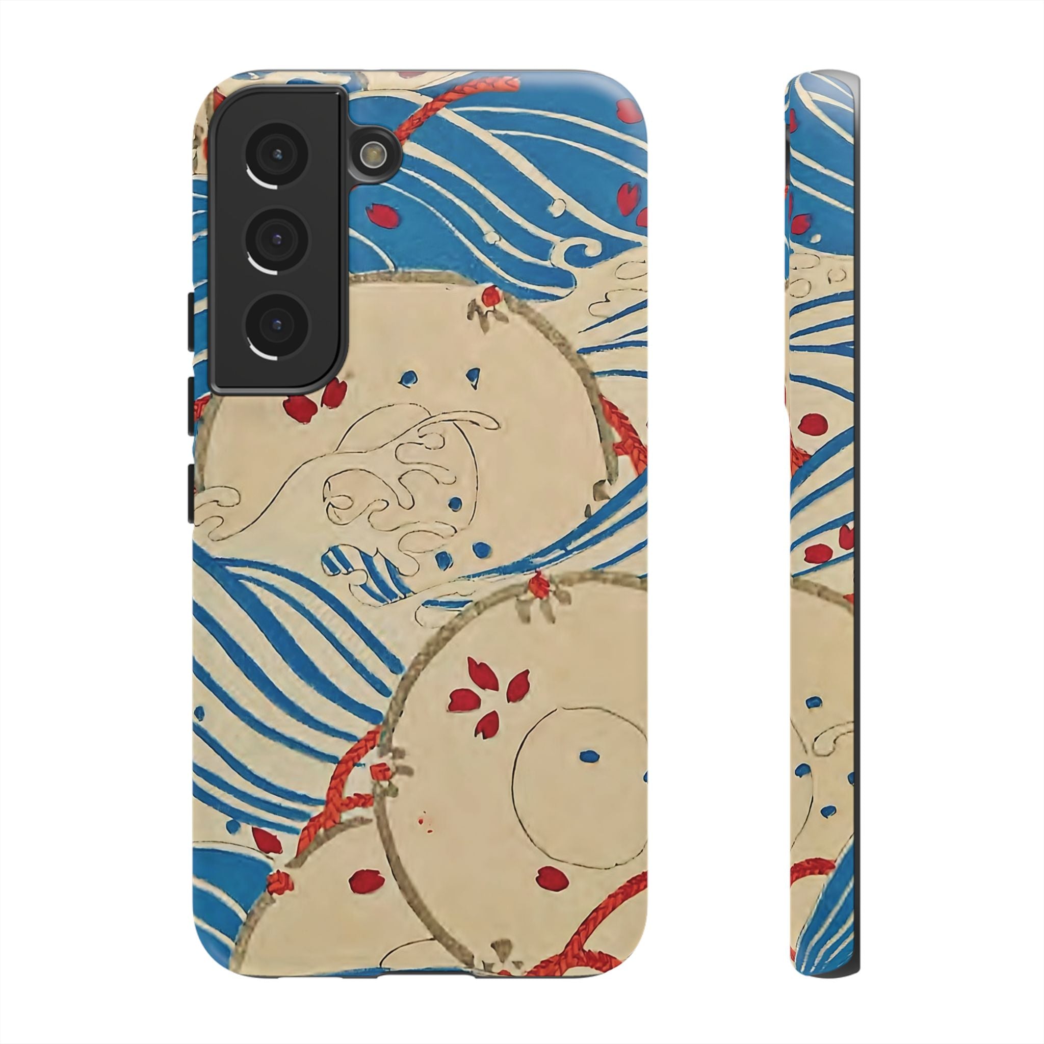 Wave Print Phone Case