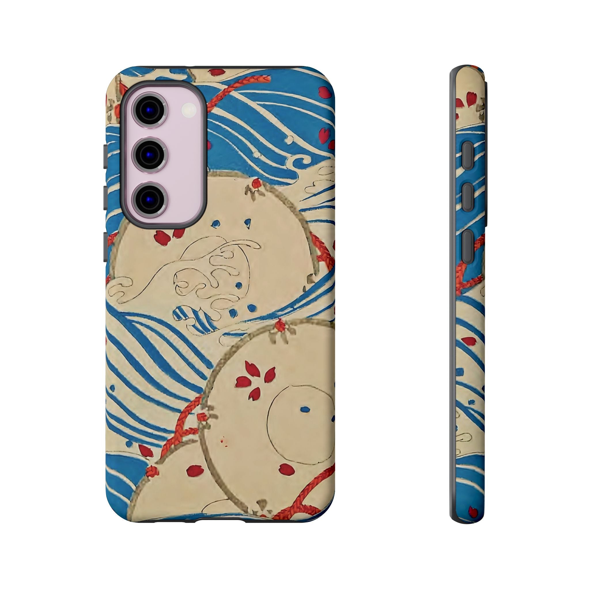 Wave Print Phone Case