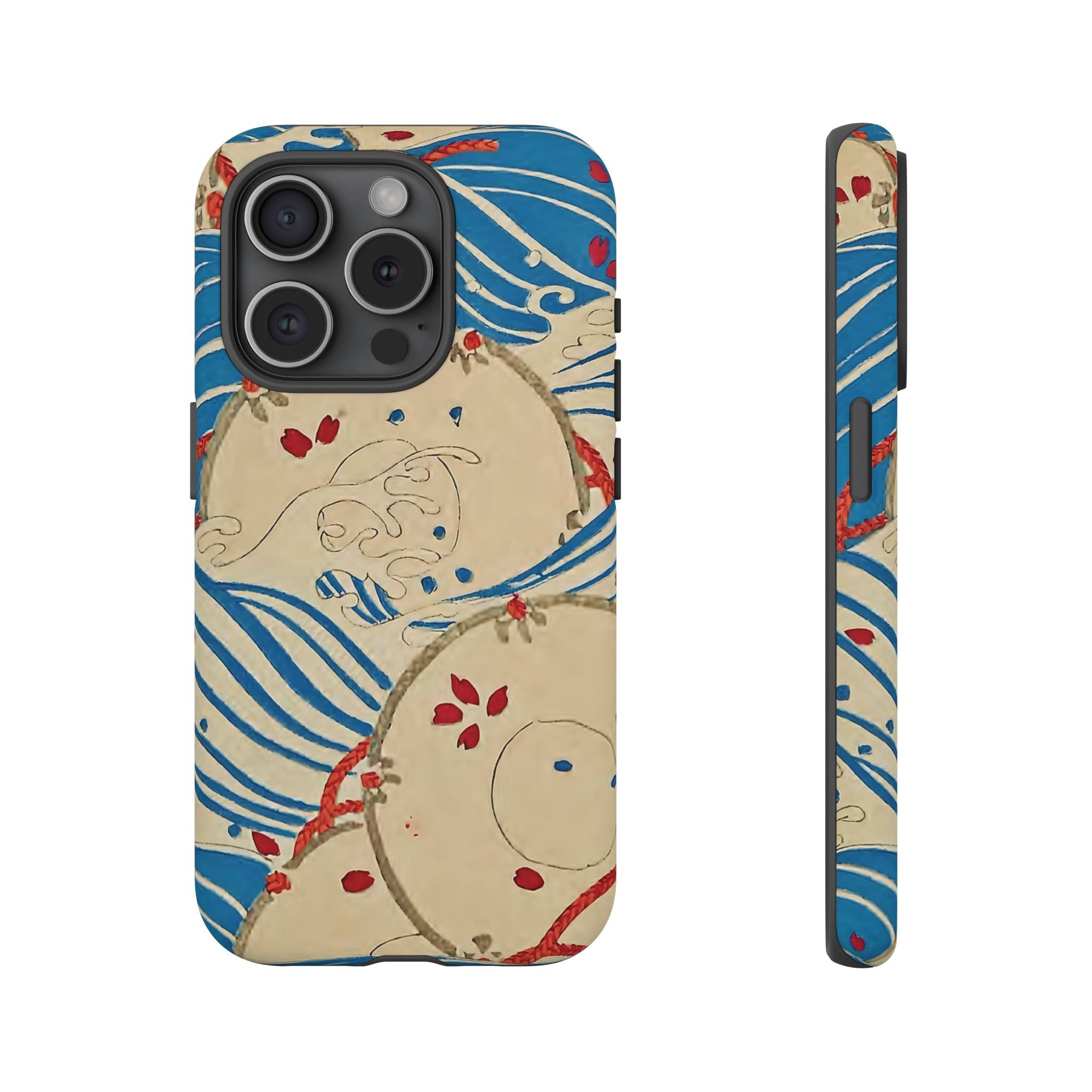 Wave Print Phone Case
