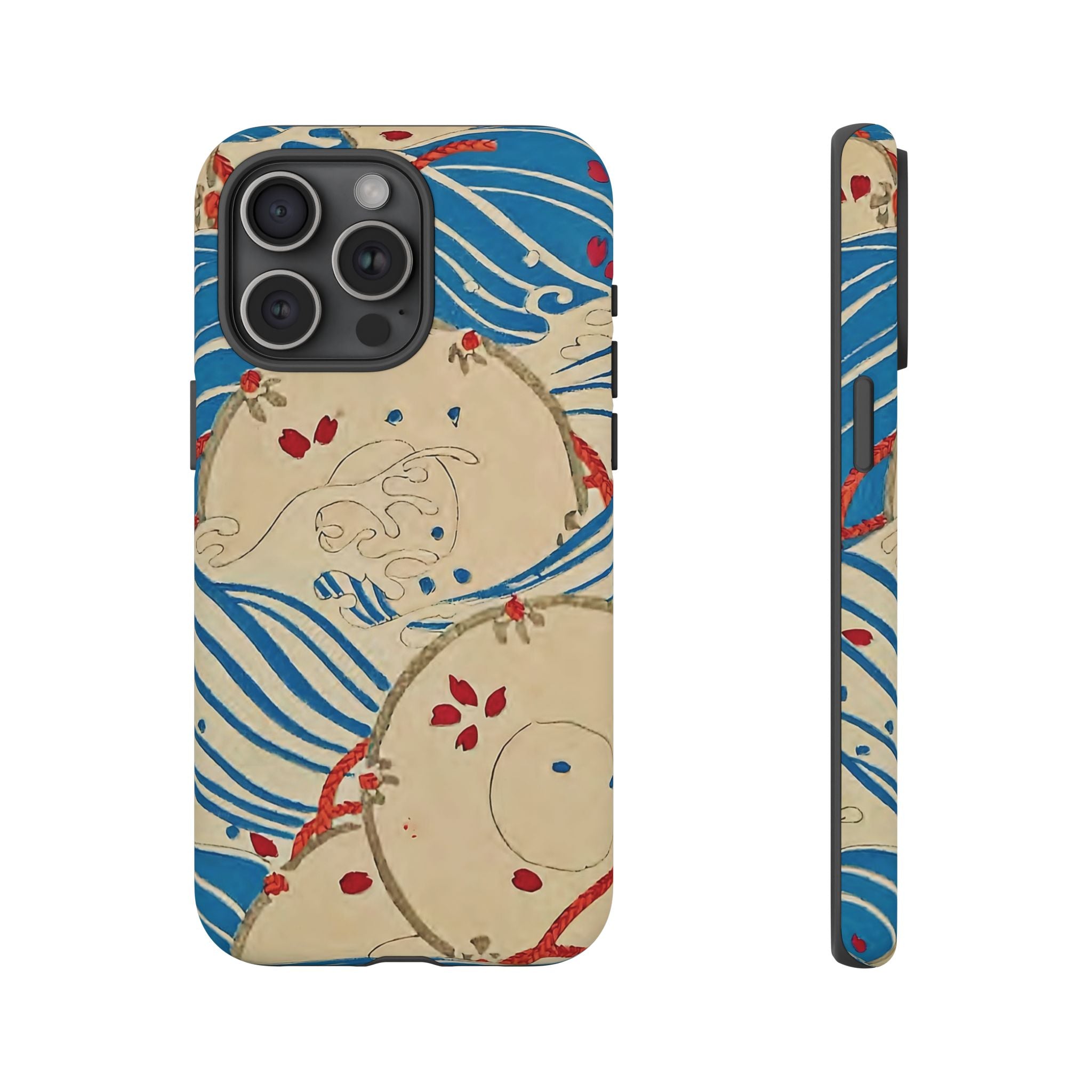 Wave Print Phone Case