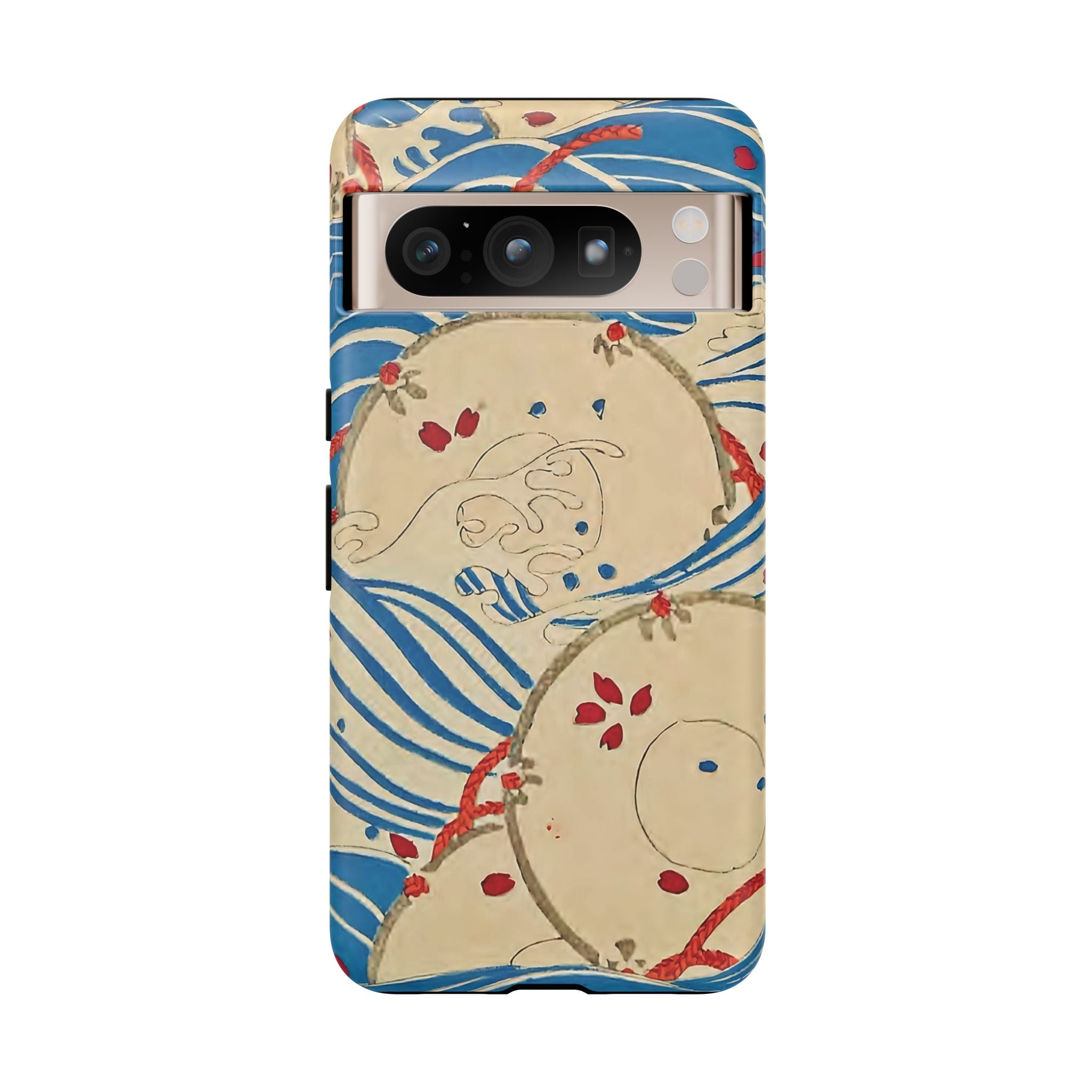 Wave Print Phone Case