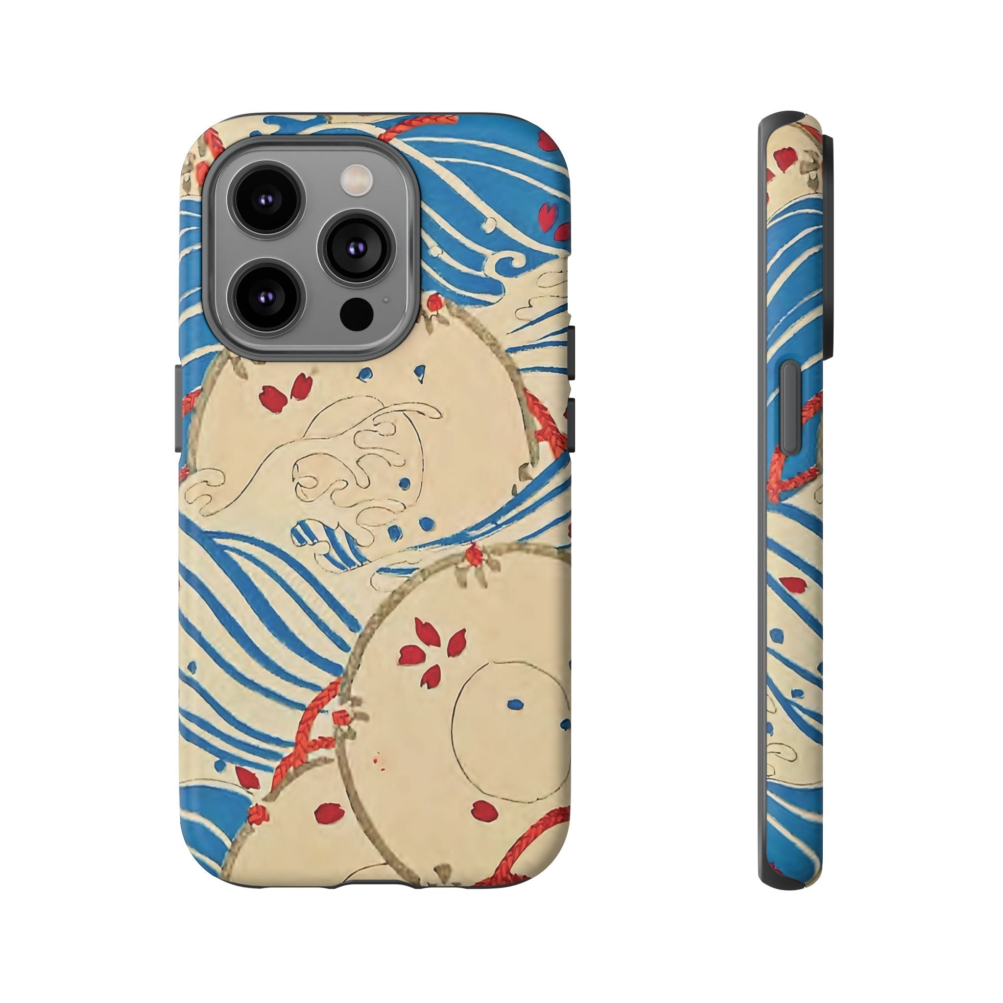 Wave Print Phone Case