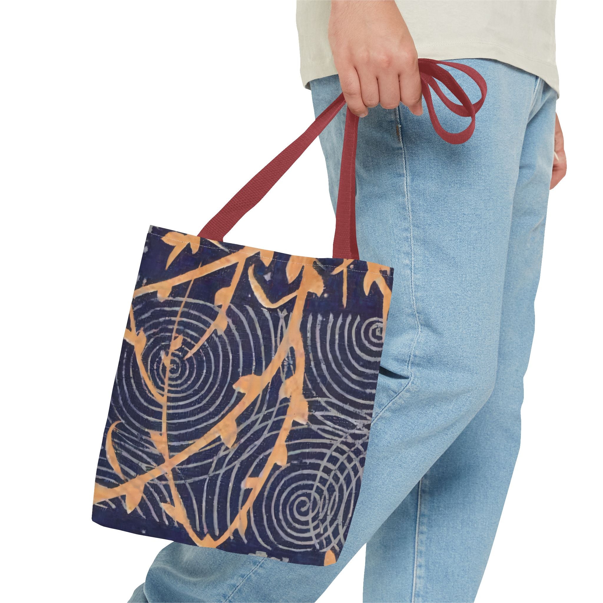 Spiral Print Tote