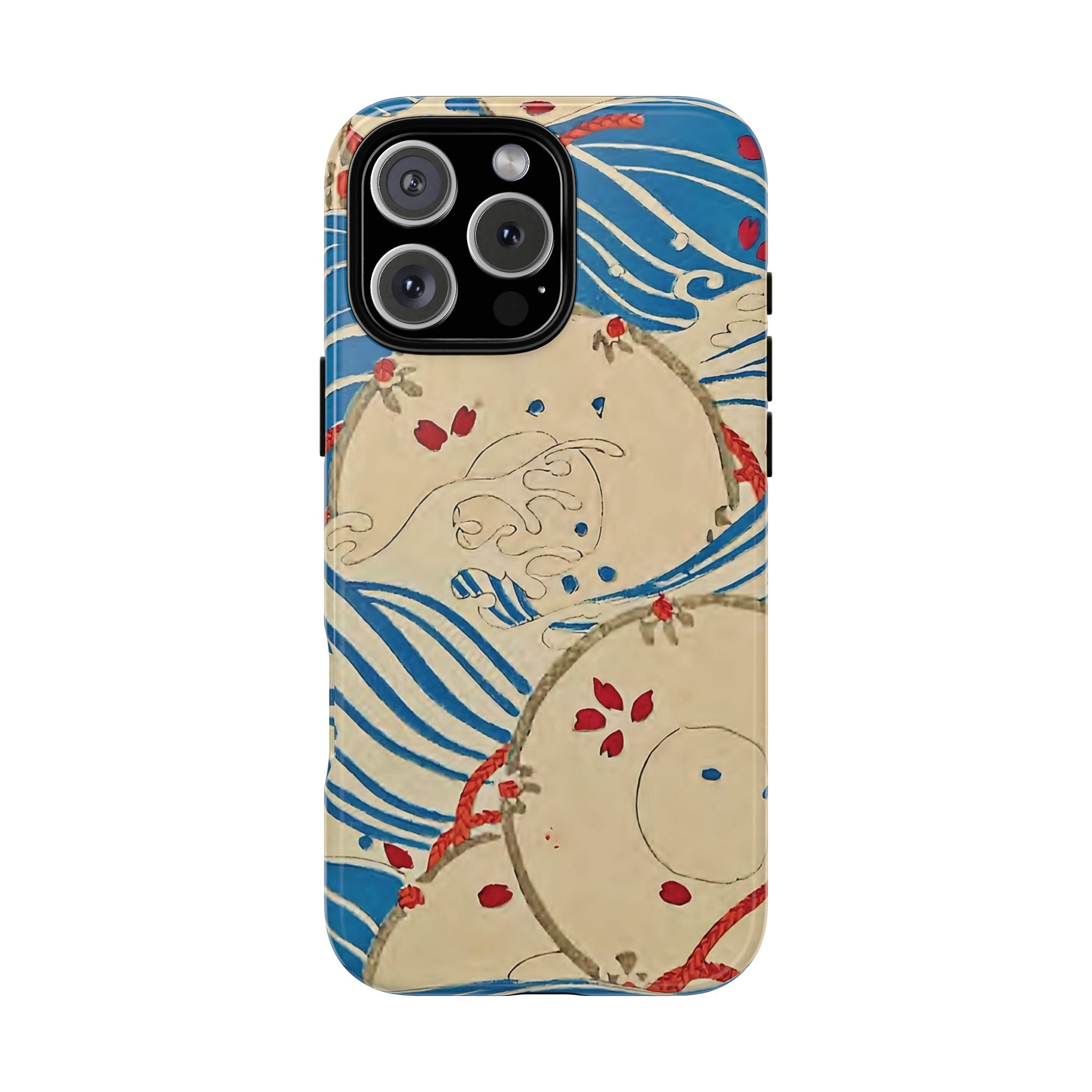 Wave Print Phone Case