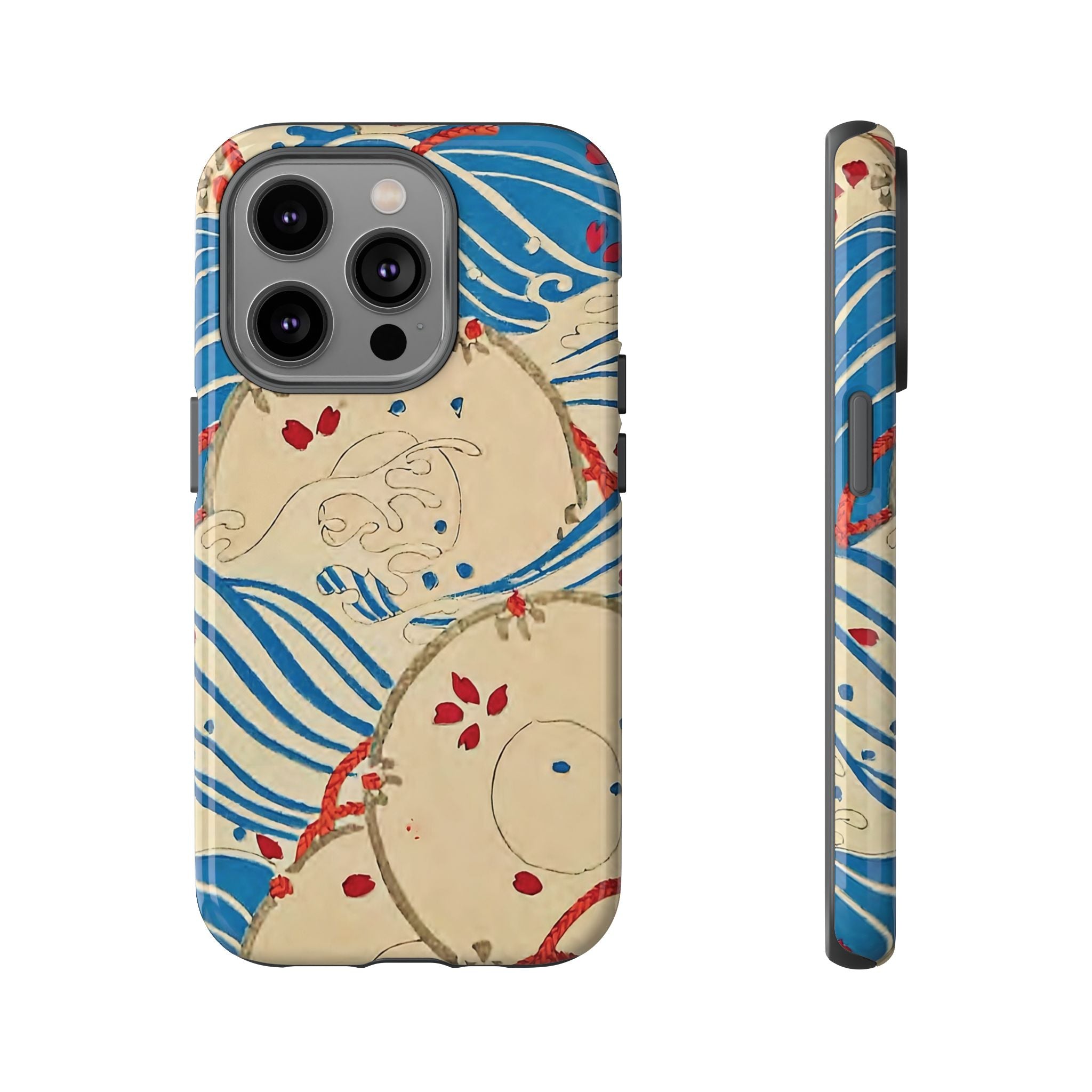 Wave Print Phone Case