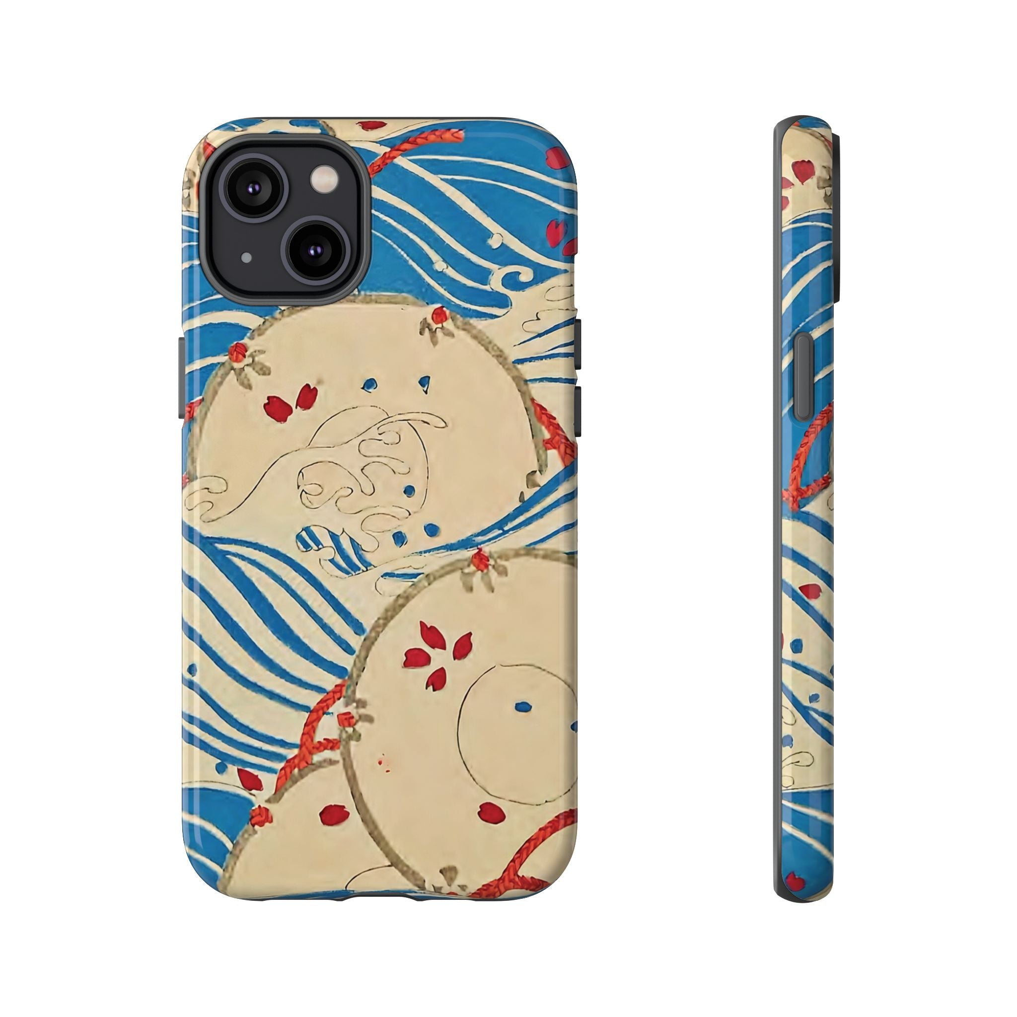 Wave Print Phone Case