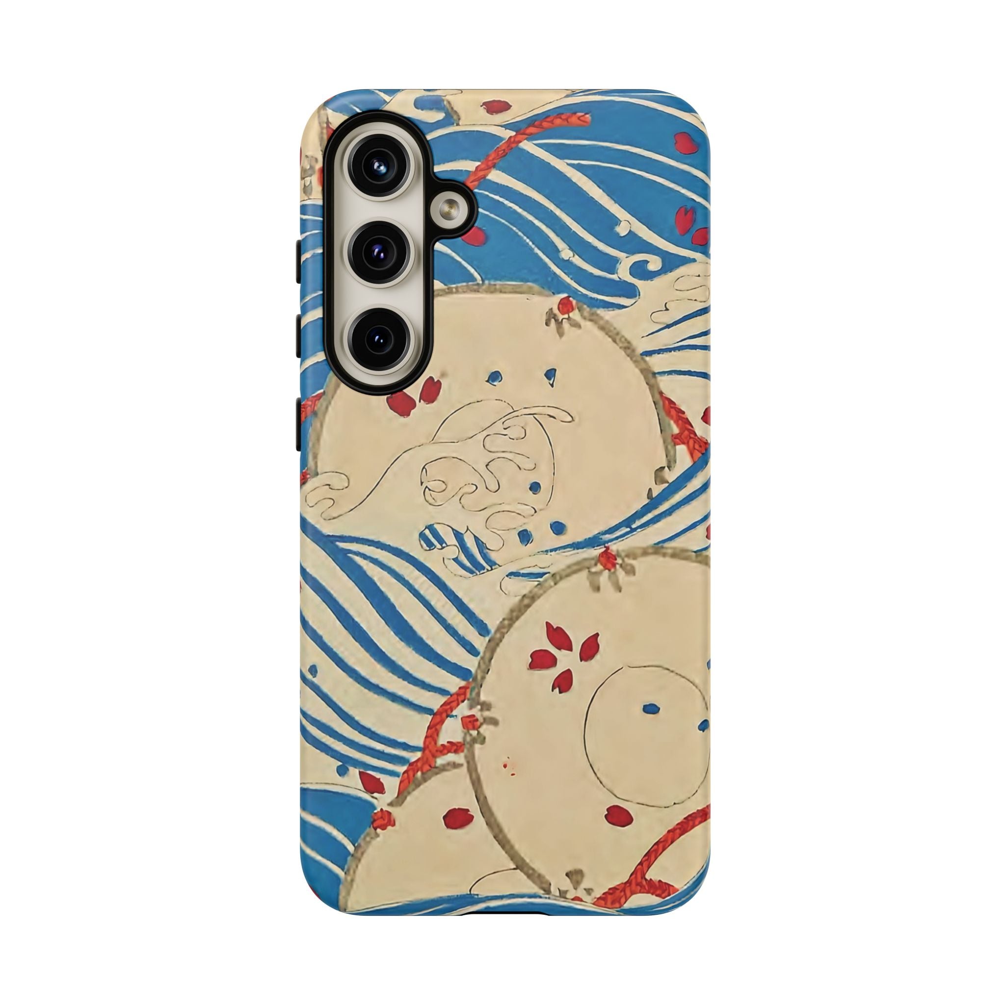Wave Print Phone Case