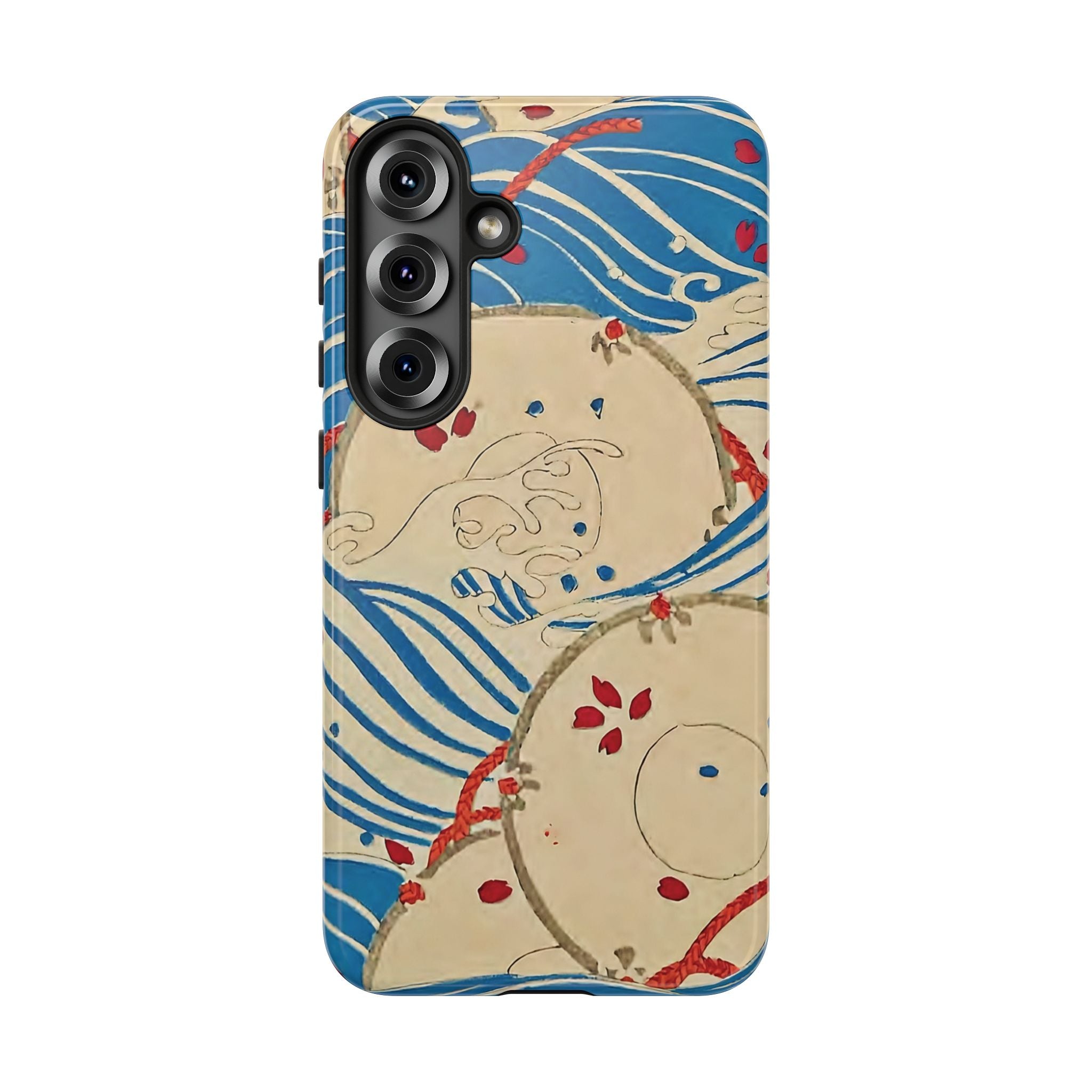 Wave Print Phone Case