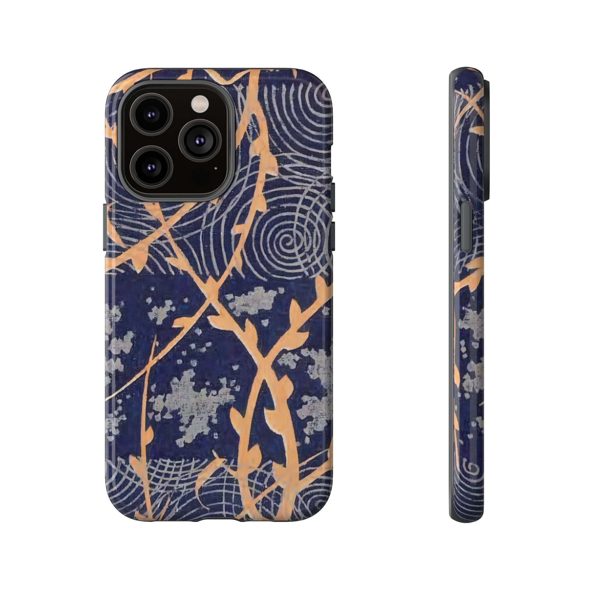 Spiral Print Phone Case
