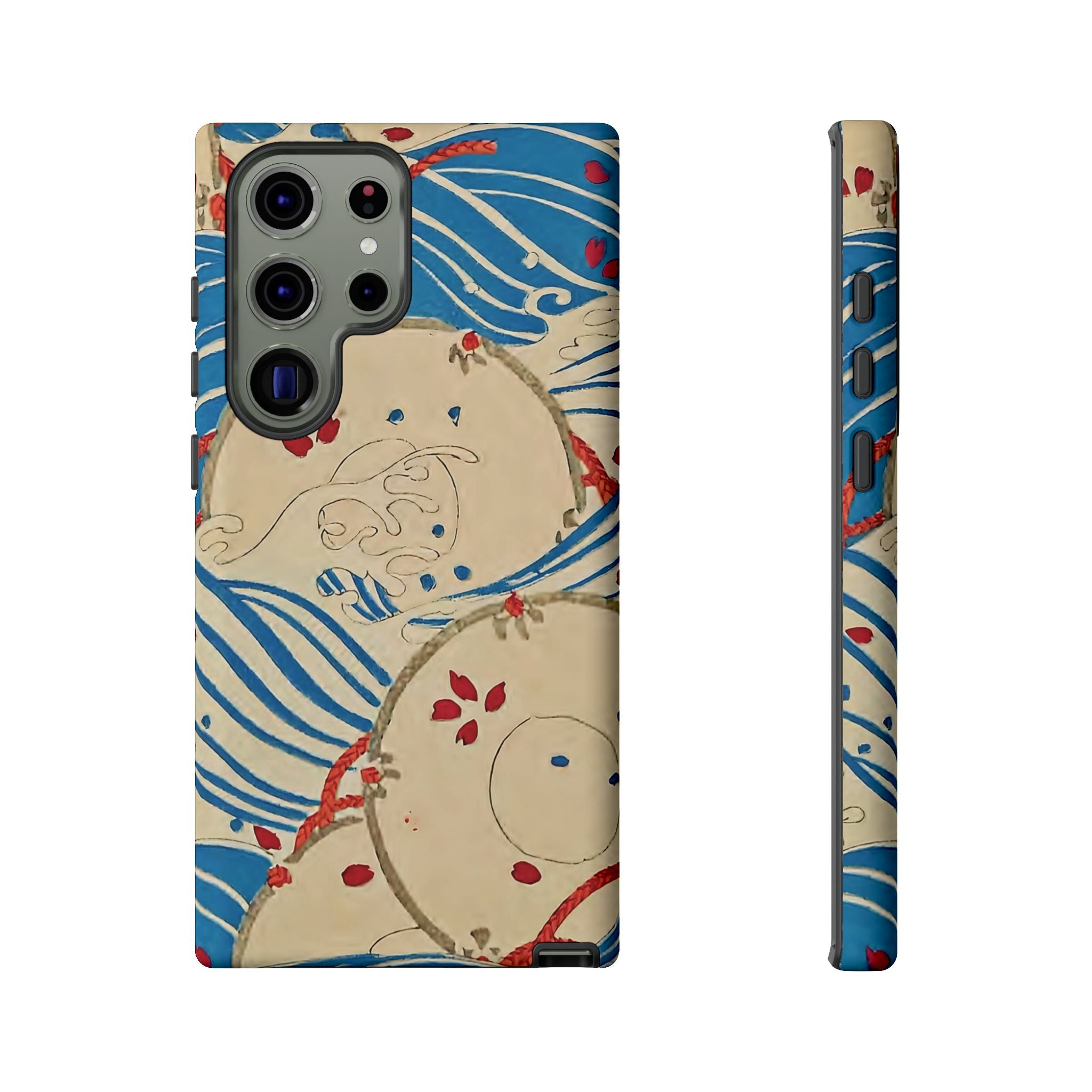 Wave Print Phone Case