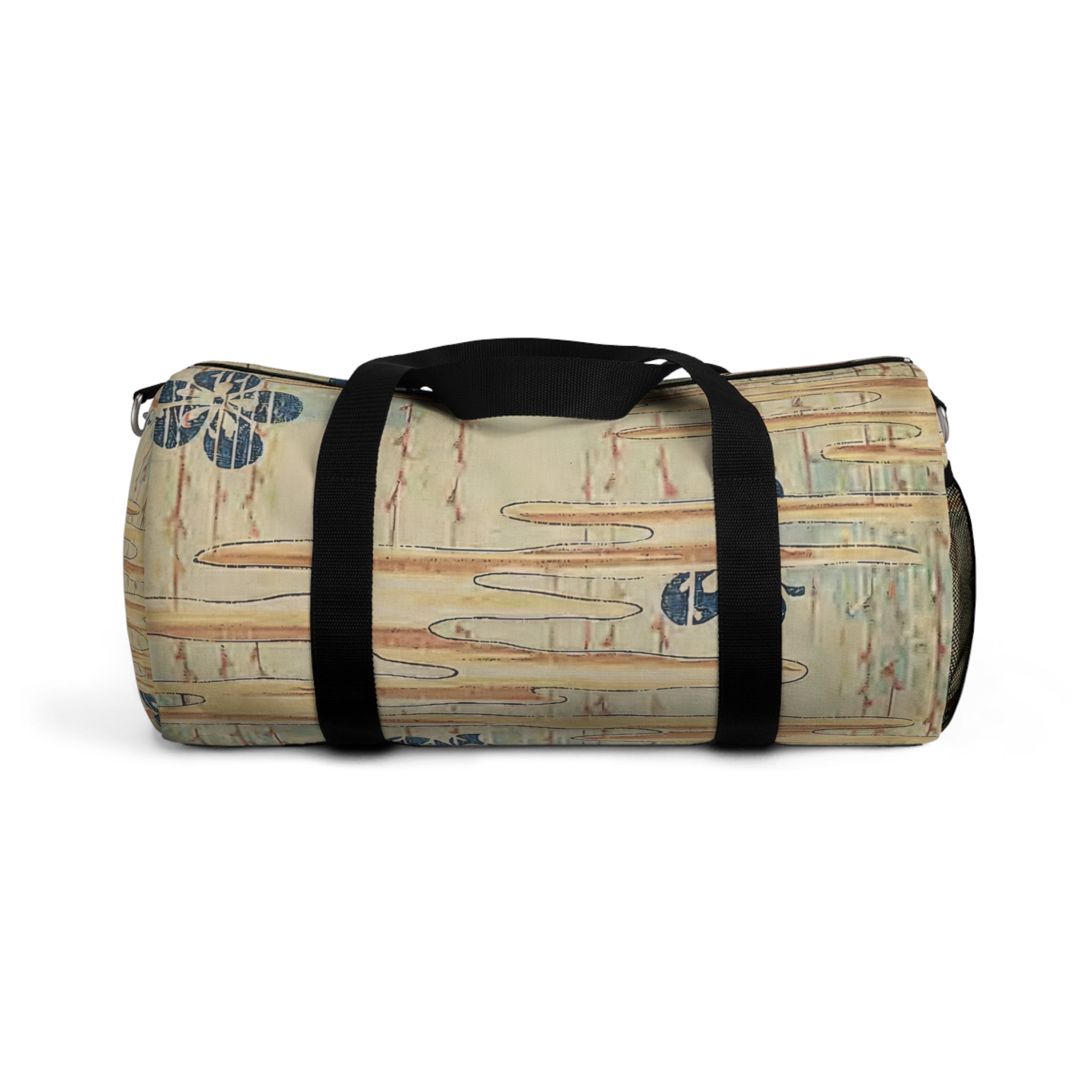 Wavy Floral Duffel